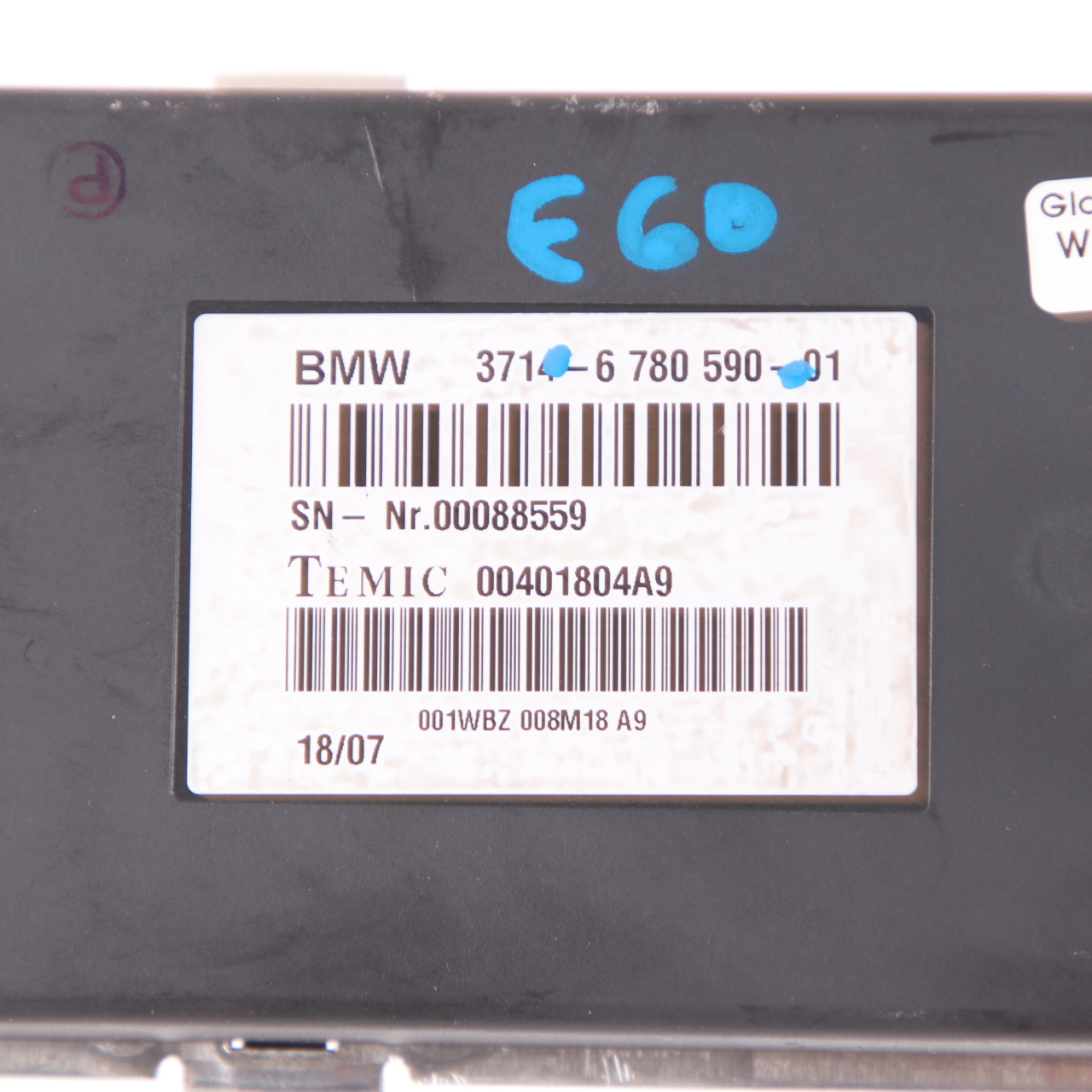 BMW E60 E61 E63 E65 Dynamic Drive Control Unit Module Front Suspension 6780590