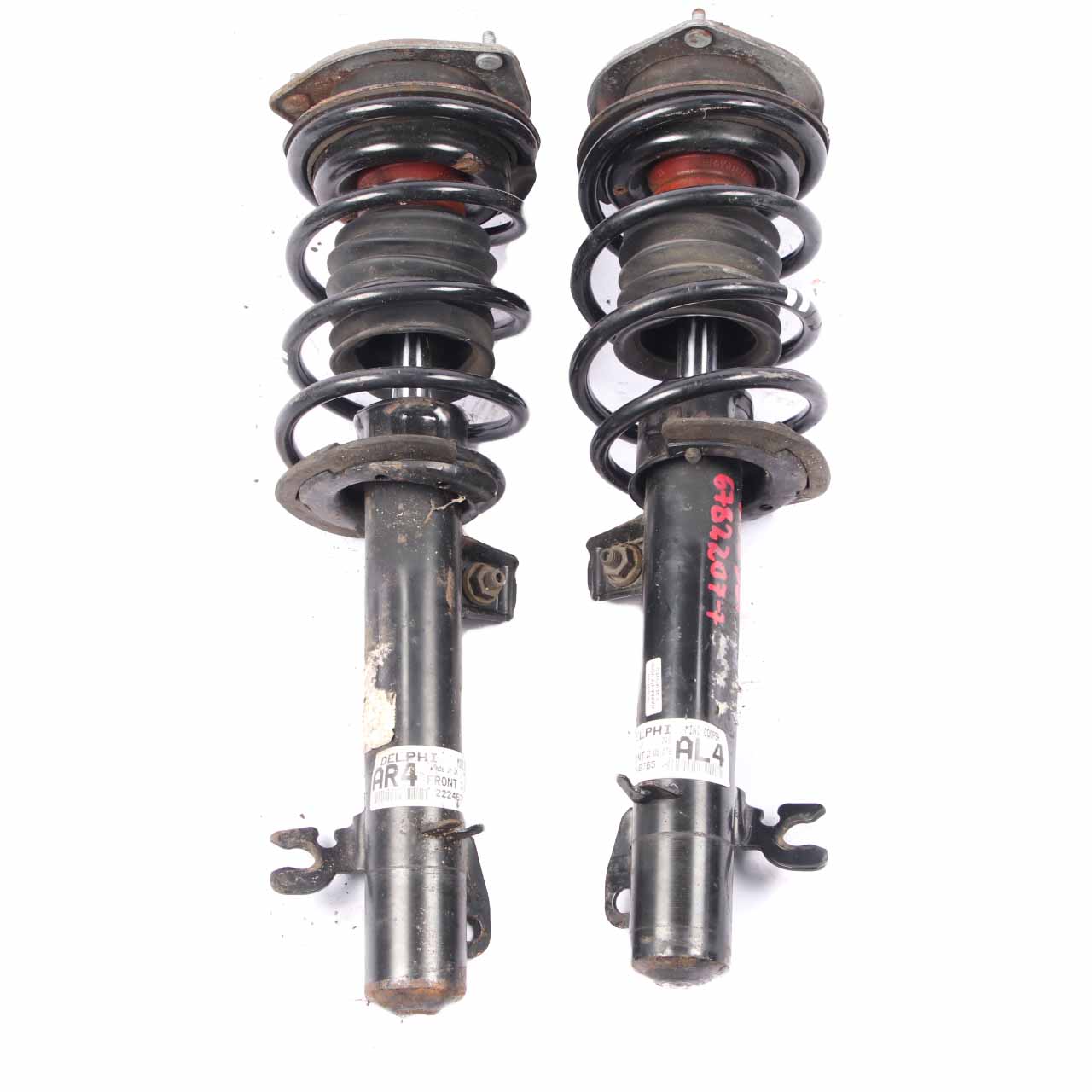 Mini R56 R58 Spring Strut Front Left Right N/O/S Suspension Shock Absorber Set