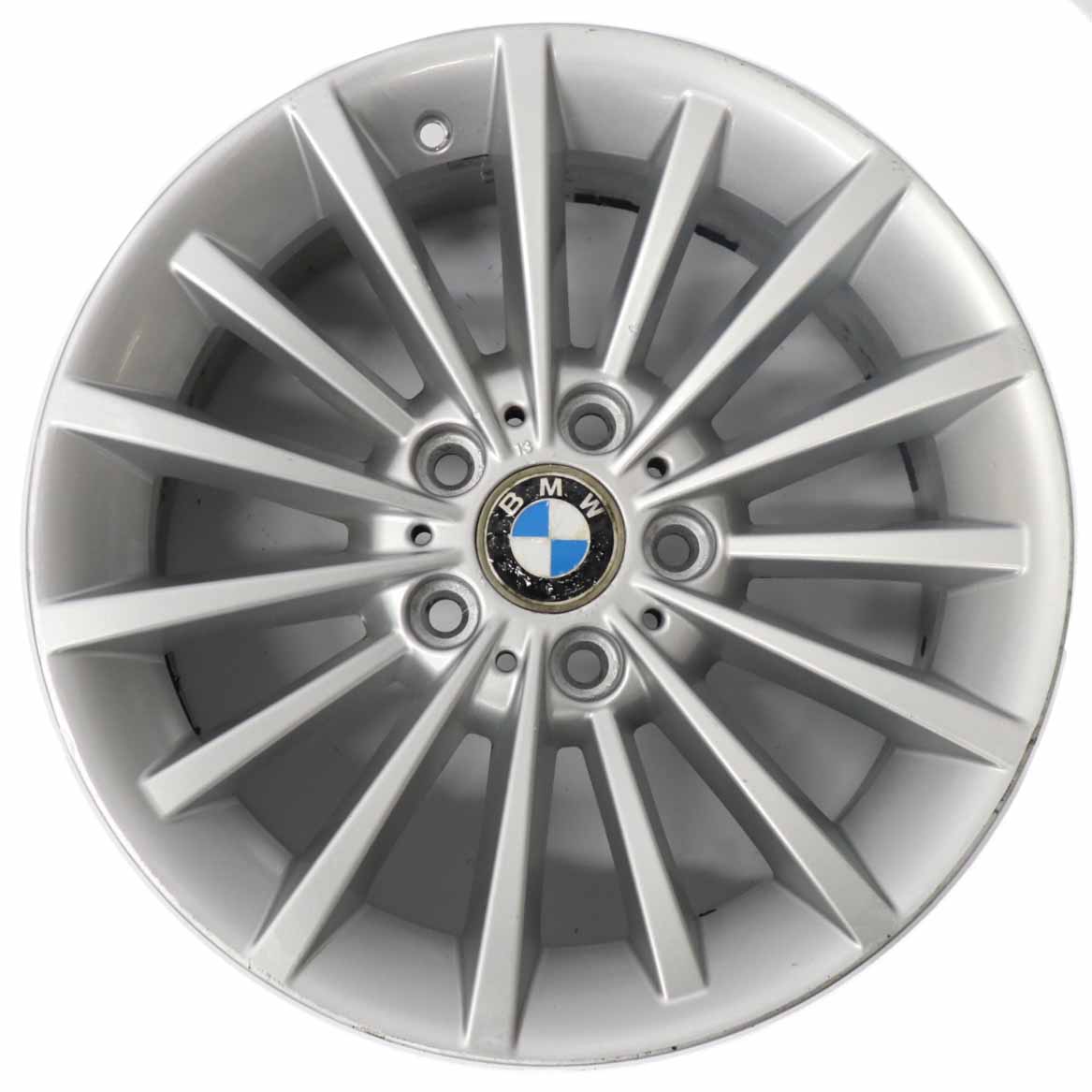 BMW E90 E91 E92 Silver Light Alloy Wheel Rim 17" Multispoke 284 8J ET:34 6783630