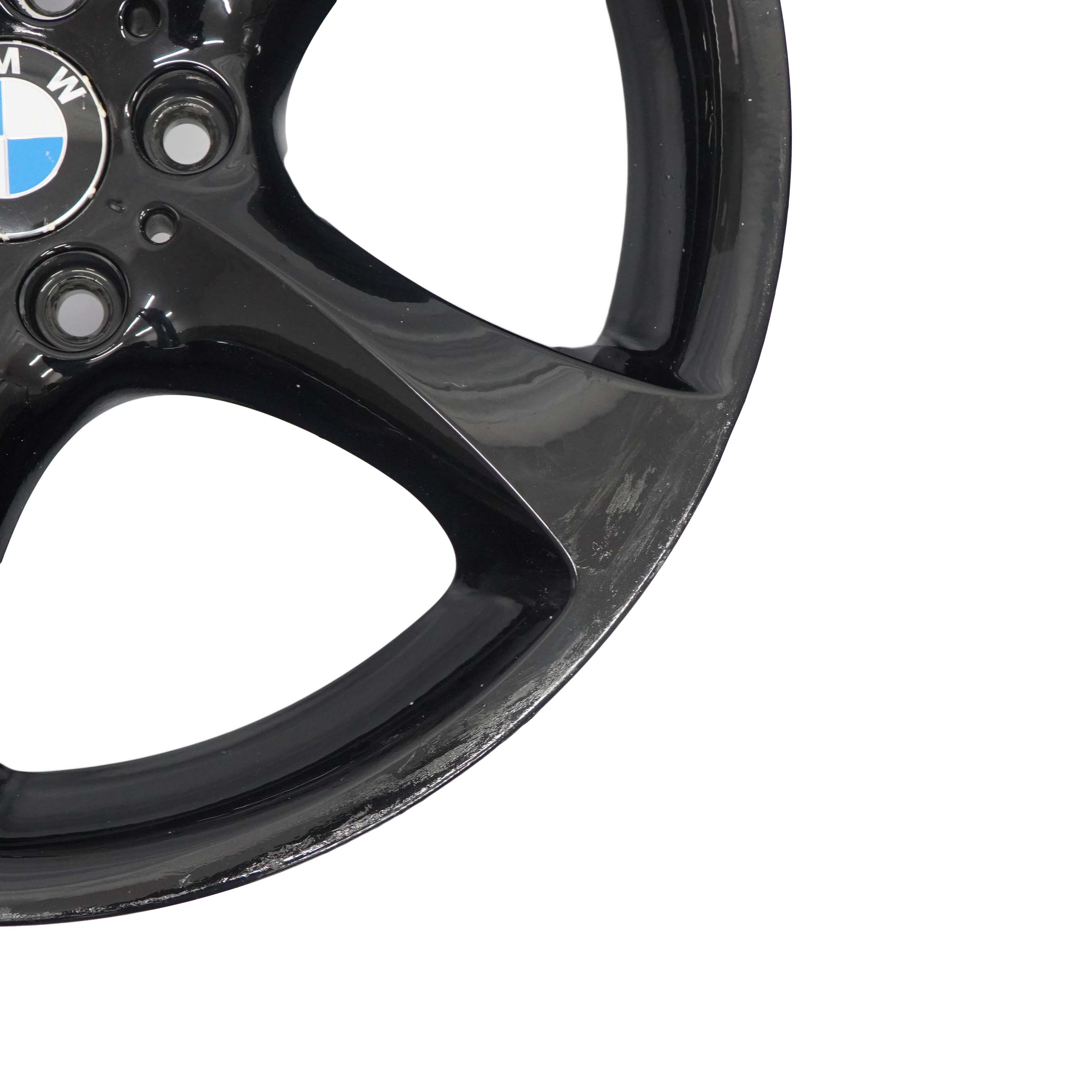 BMW 3 E90 E91 E92 E93 Black Wheel Alloy Rim Star Spoke 230 19" ET:37 8J 6785002