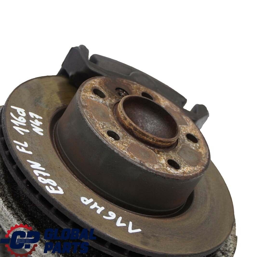 BMW 1 E87 LCI 116d N47 Front Left N/S Spring Strut Brake Suspension Leg Hub