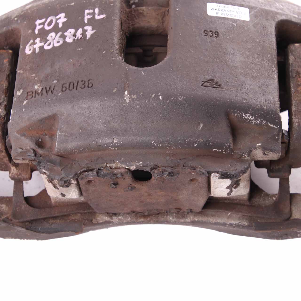 BMW F01 F10 F11 F12 Front Left Wheel N/S Brake Caliper 60/36