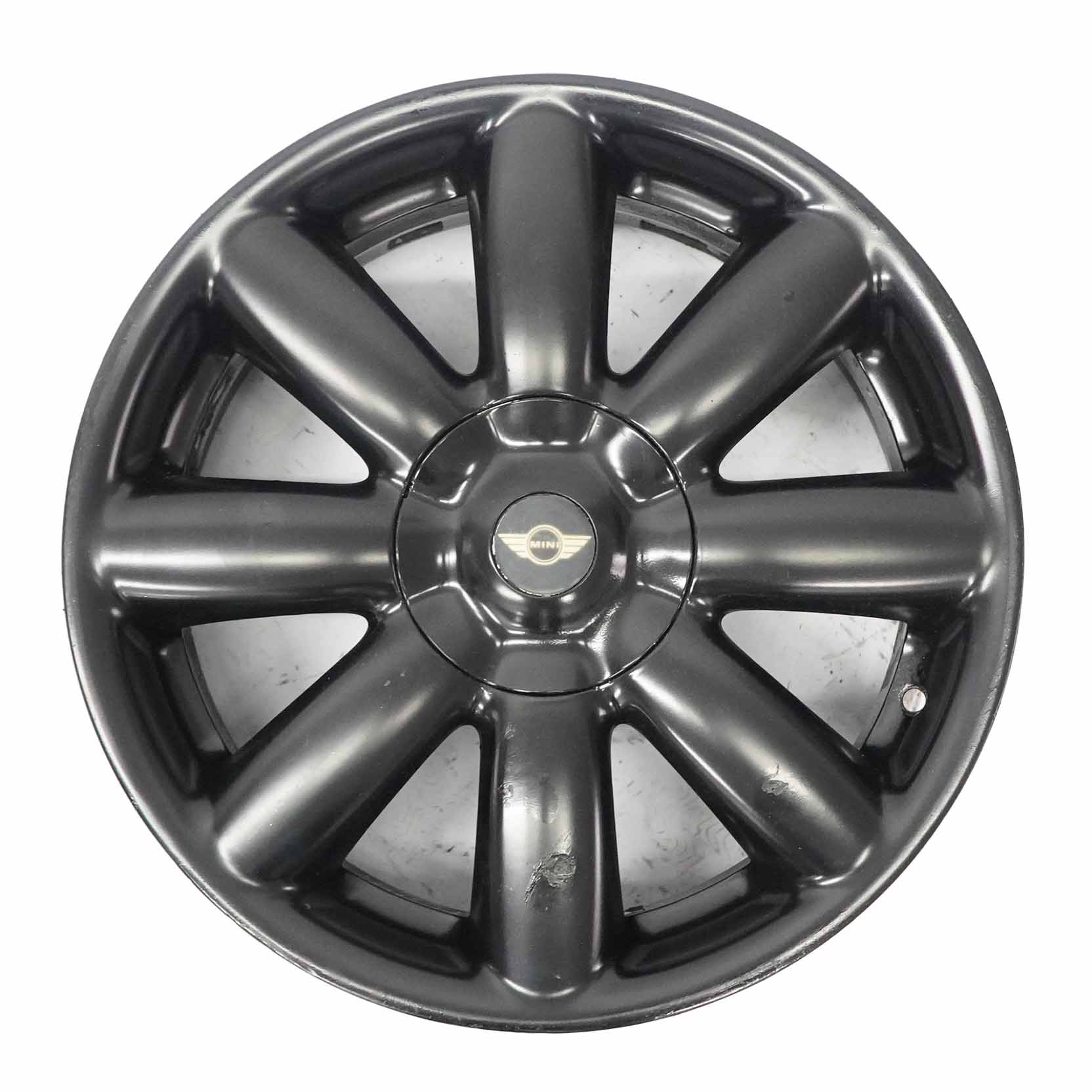 Mini Cooper R50 R55 R56 Black Matt Wheel Alloy Rim 17" 7J Crown Spoke 104