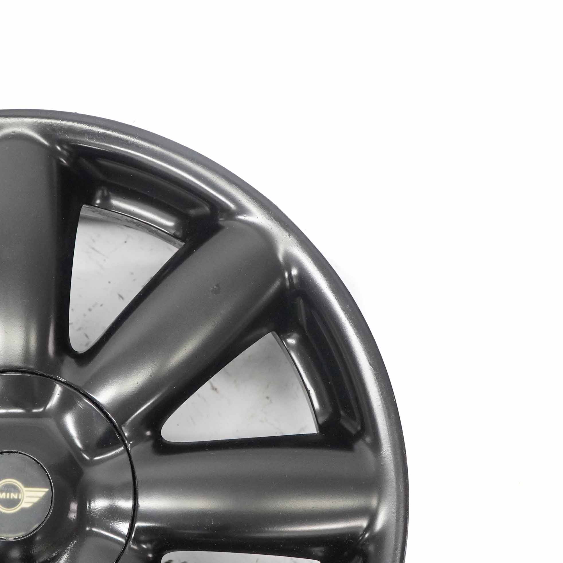 Mini Cooper R50 R55 R56 Black Matt Wheel Alloy Rim 17" 7J Crown Spoke 104