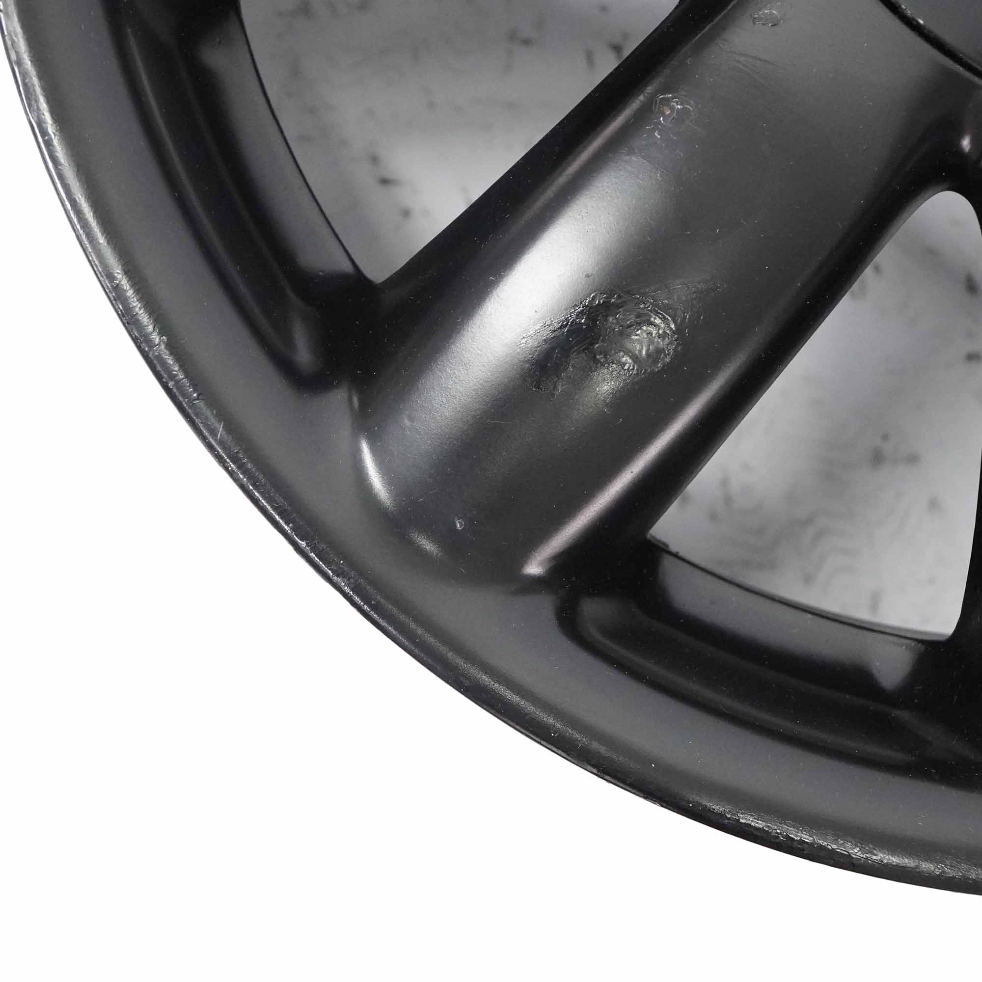 Mini Cooper R50 R55 R56 Black Matt Wheel Alloy Rim 17" 7J Crown Spoke 104