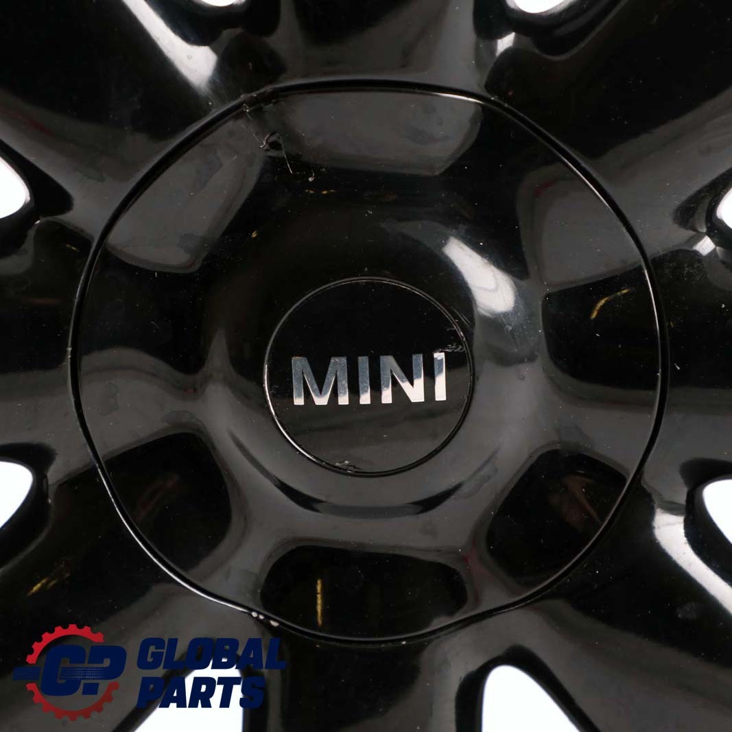 Mini Cooper Black R50 R55 R56 R57 Black Wheel Alloy Rim 17" 7J Crown Spoke 104