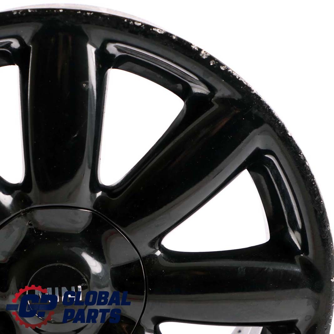 Mini Cooper Black R50 R55 R56 R57 Black Wheel Alloy Rim 17" 7J Crown Spoke 104