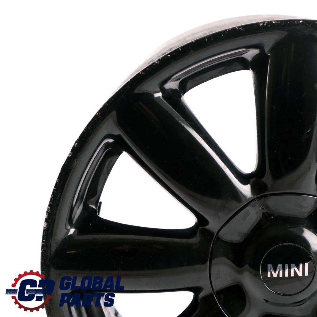 Mini Cooper Black R50 R55 R56 R57 Black Wheel Alloy Rim 17" 7J Crown Spoke 104