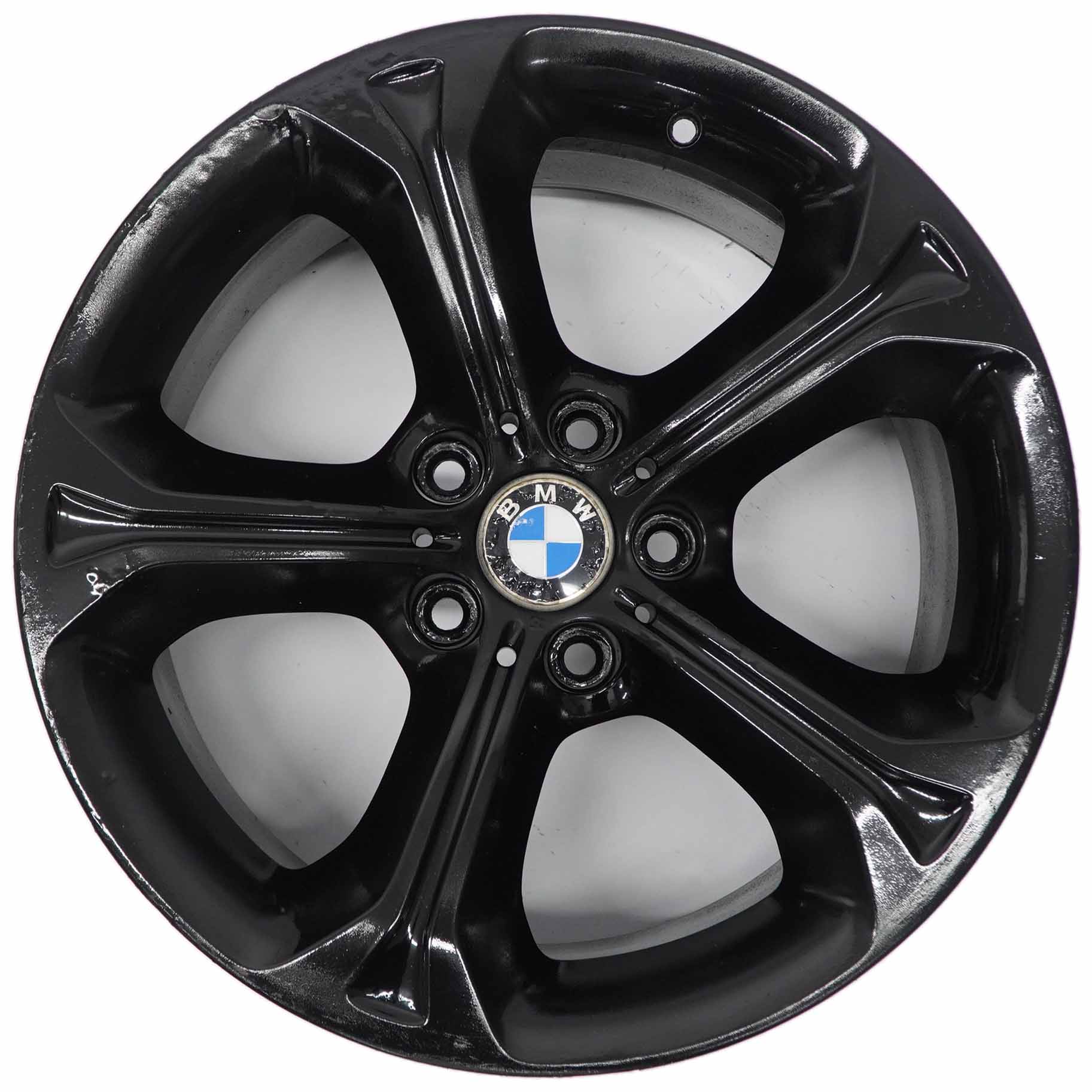 BMW X1 E84 Black Alloy Wheel Rim 18" 8J ET:30 Star Spoke 320 6789143