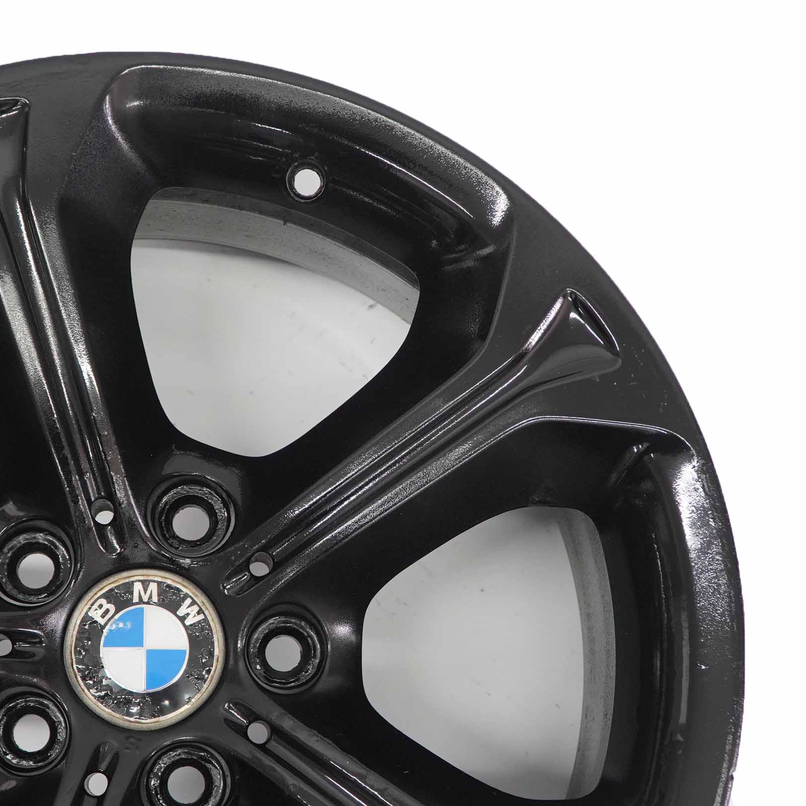 BMW X1 E84 Black Alloy Wheel Rim 18" 8J ET:30 Star Spoke 320 6789143