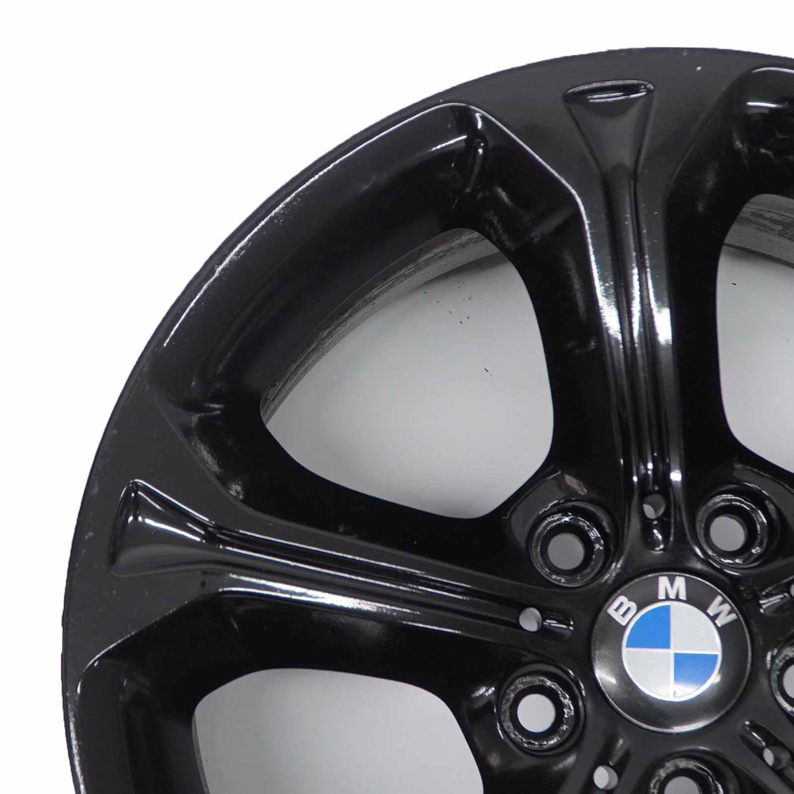 BMW X1 E84 Black Alloy Wheel Rim 18" 8J ET:30 Star Spoke 320 6789143