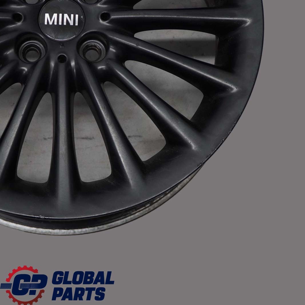 Mini Cooper R50 R55 R56 Black Wheel Alloy Rim 17" Multi-Spoke 108 7J 6791464