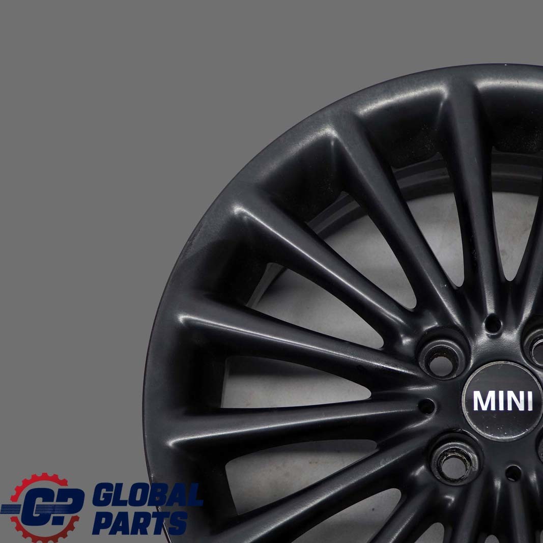 Mini Cooper R50 R55 R56 Black Wheel Alloy Rim 17" 7J Multi-Spoke 108 6791464