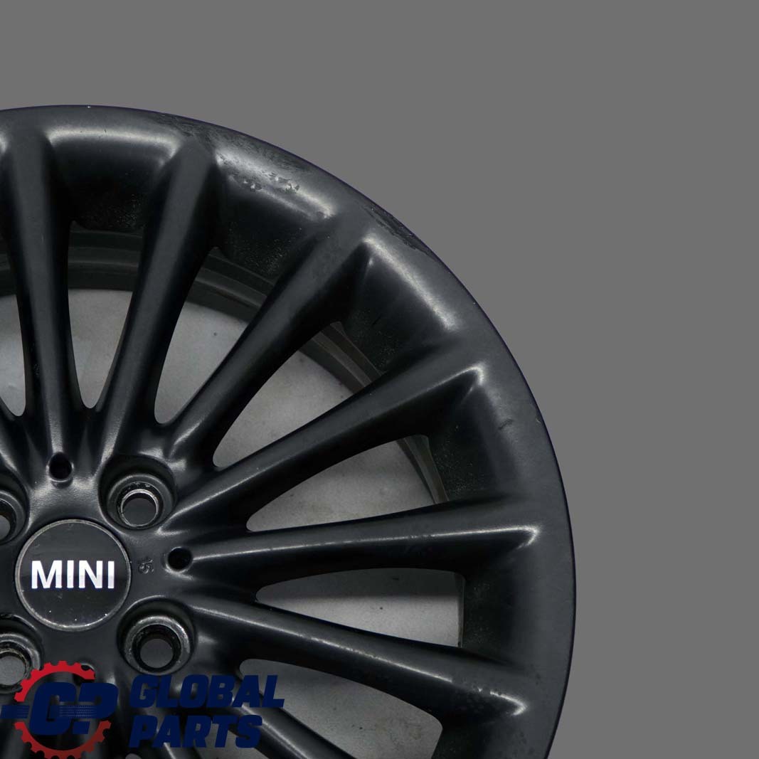 Mini Cooper R50 R55 R56 Black Wheel Alloy Rim 17" 7J Multi-Spoke 108 6791464