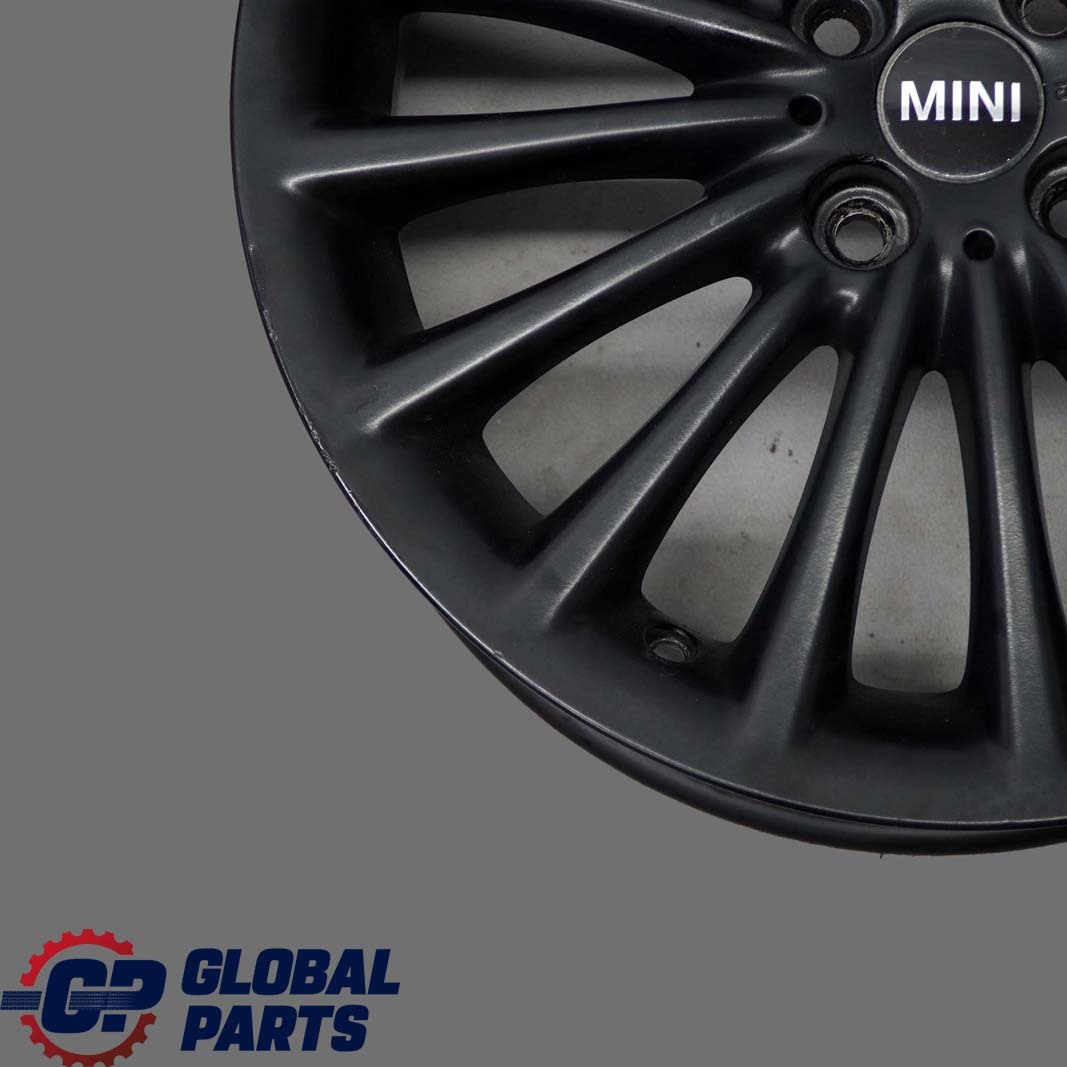 Mini Cooper R50 R55 R56 Black Wheel Alloy Rim 17" 7J Multi-Spoke 108 6791464