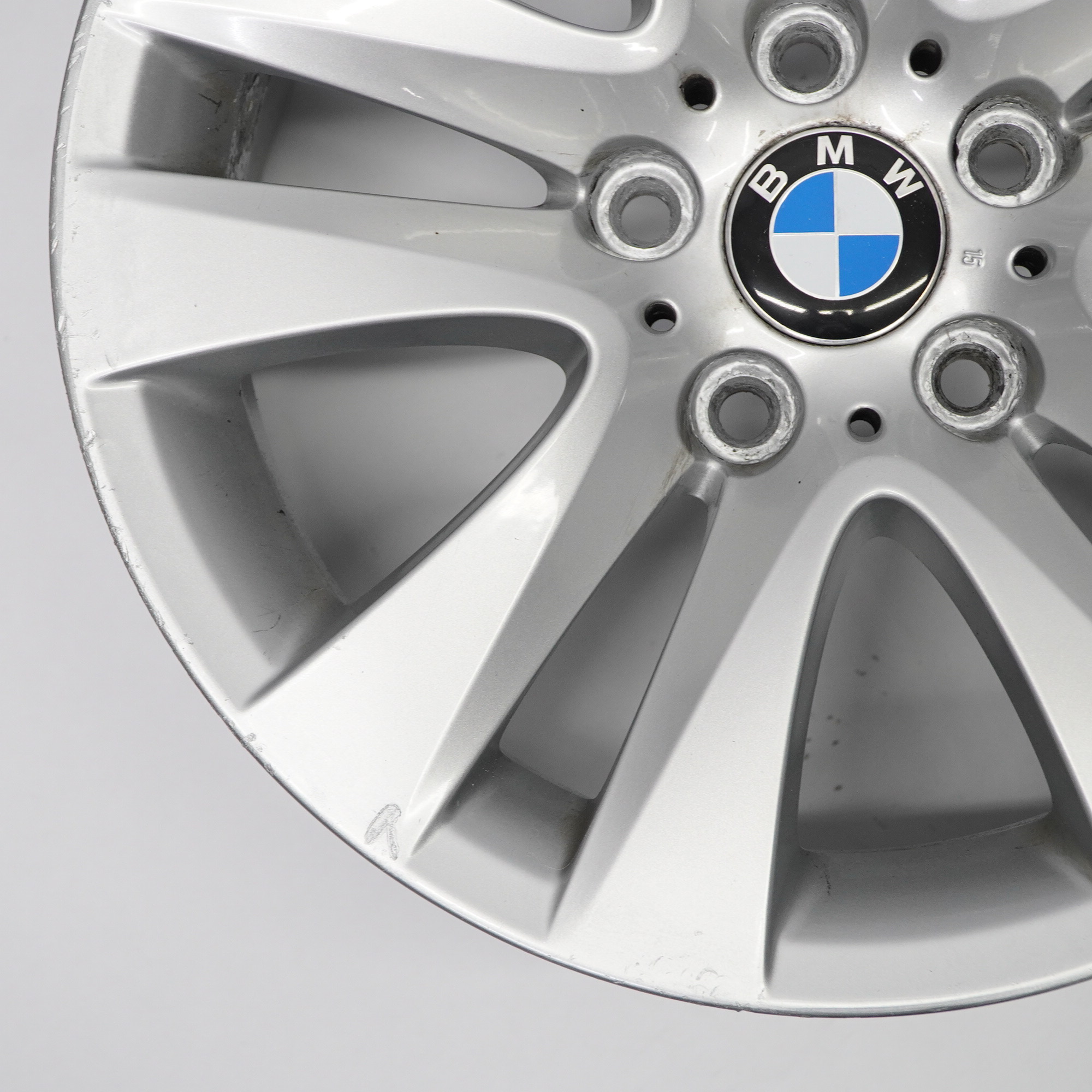 BMW E90 E91 E92 E93 Silver Wheel Alloy Rim V Spoke 338 17" 8J ET:34 6791478