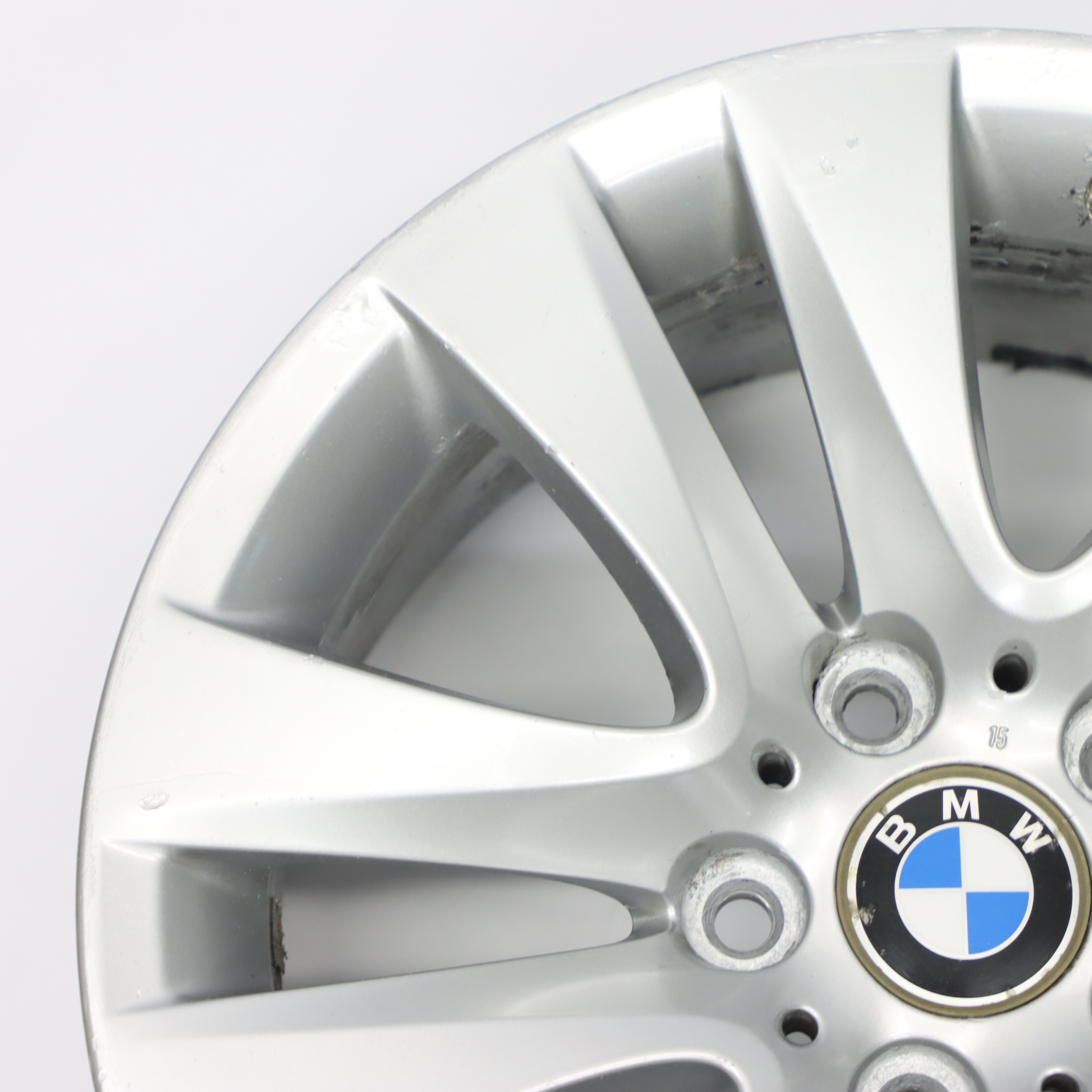 BMW E90 E91 E92 E93 Silver Wheel Alloy Rim V Spoke 338 17" 8J ET:34 6791478