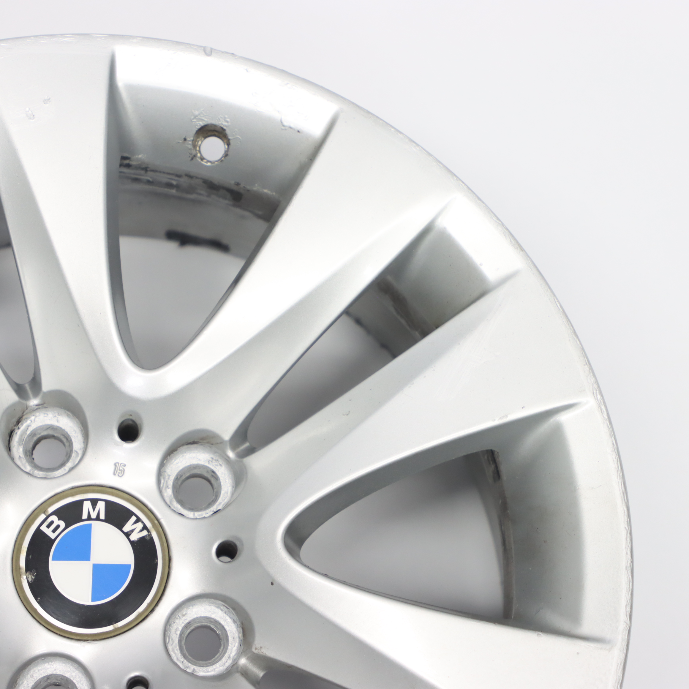 BMW E90 E91 E92 E93 Silver Wheel Alloy Rim V Spoke 338 17" 8J ET:34 6791478