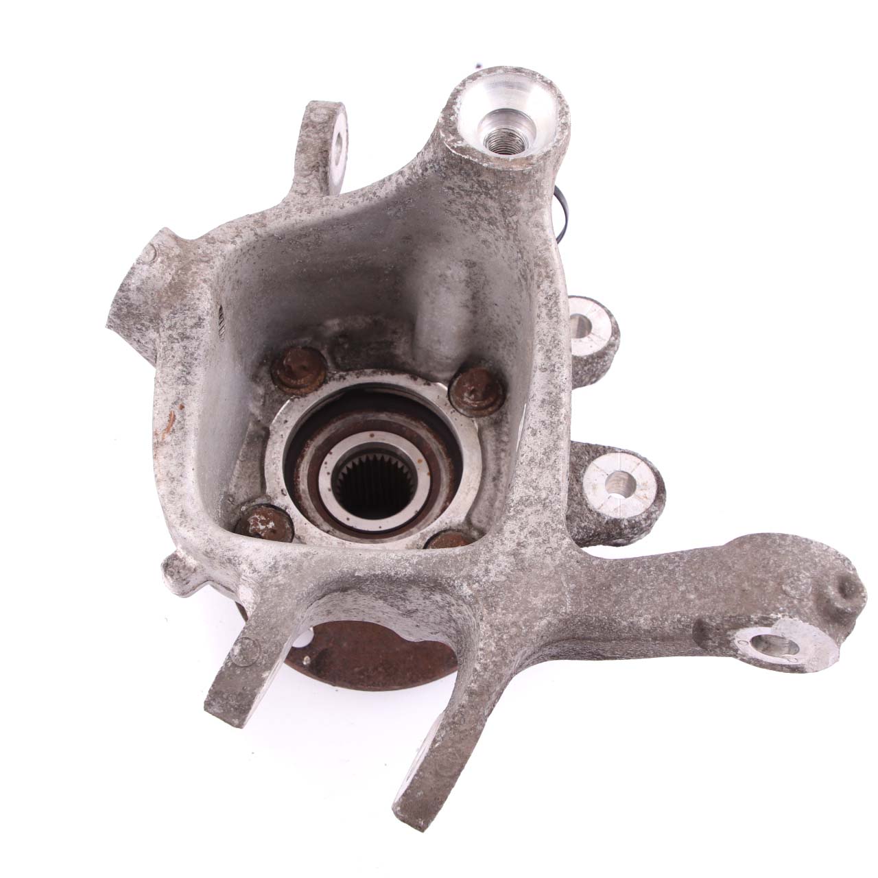 BMW F10 Wheel Carrier Rear Right O/S Axle Suspension Bearing Bracket Mount Hub