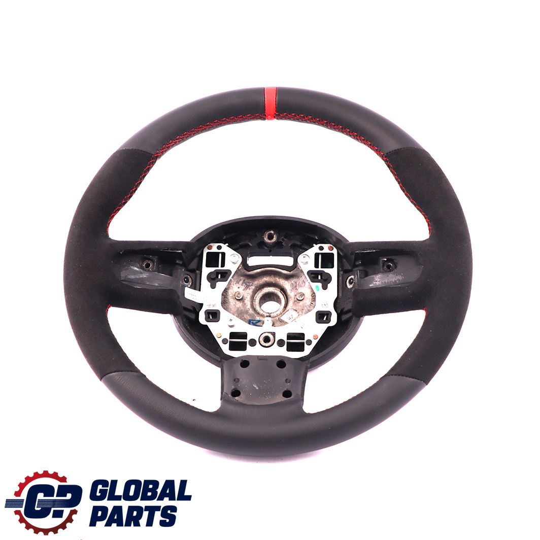 Mini Cooper R56 R60 NEW Black Leather / Alcantara Sport Steering Wheel 3 Spoke