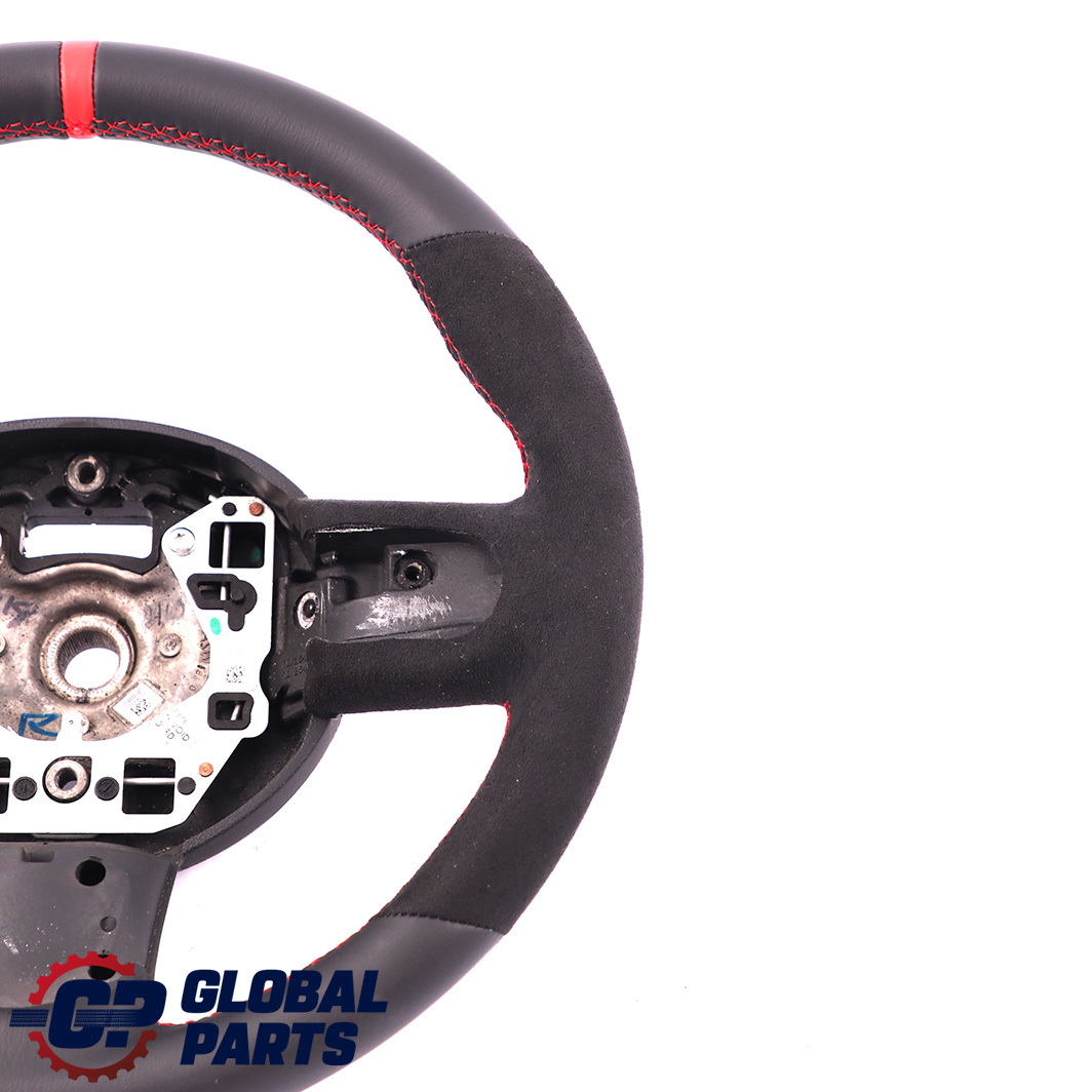 Mini Cooper R56 R60 NEW Black Leather / Alcantara Sport Steering Wheel 3 Spoke