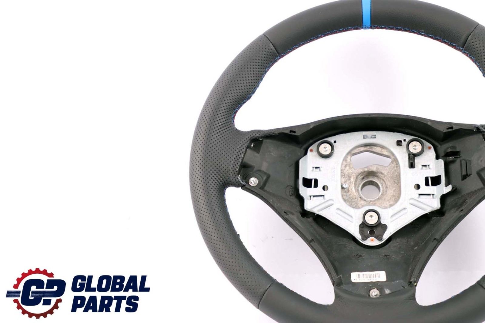 BMW E81 E87 E90 E91 NEW Leather M-Sport Look Steering Wheel Tricolored Threads