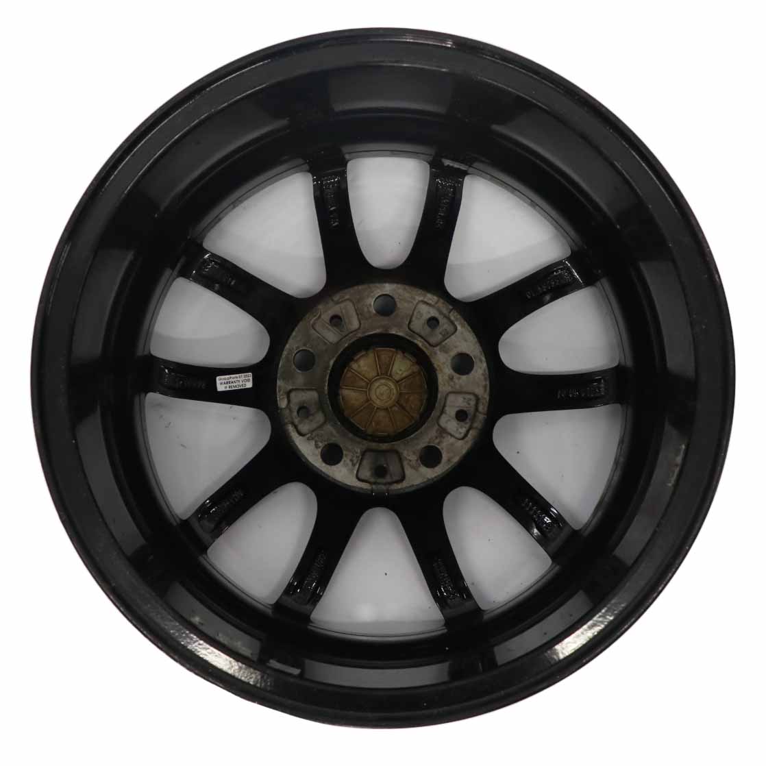 BMW F20 F21 F22 F23 Black Wheel Alloy Rim 16" 7J ET:40 V-Spoke 378 6796202