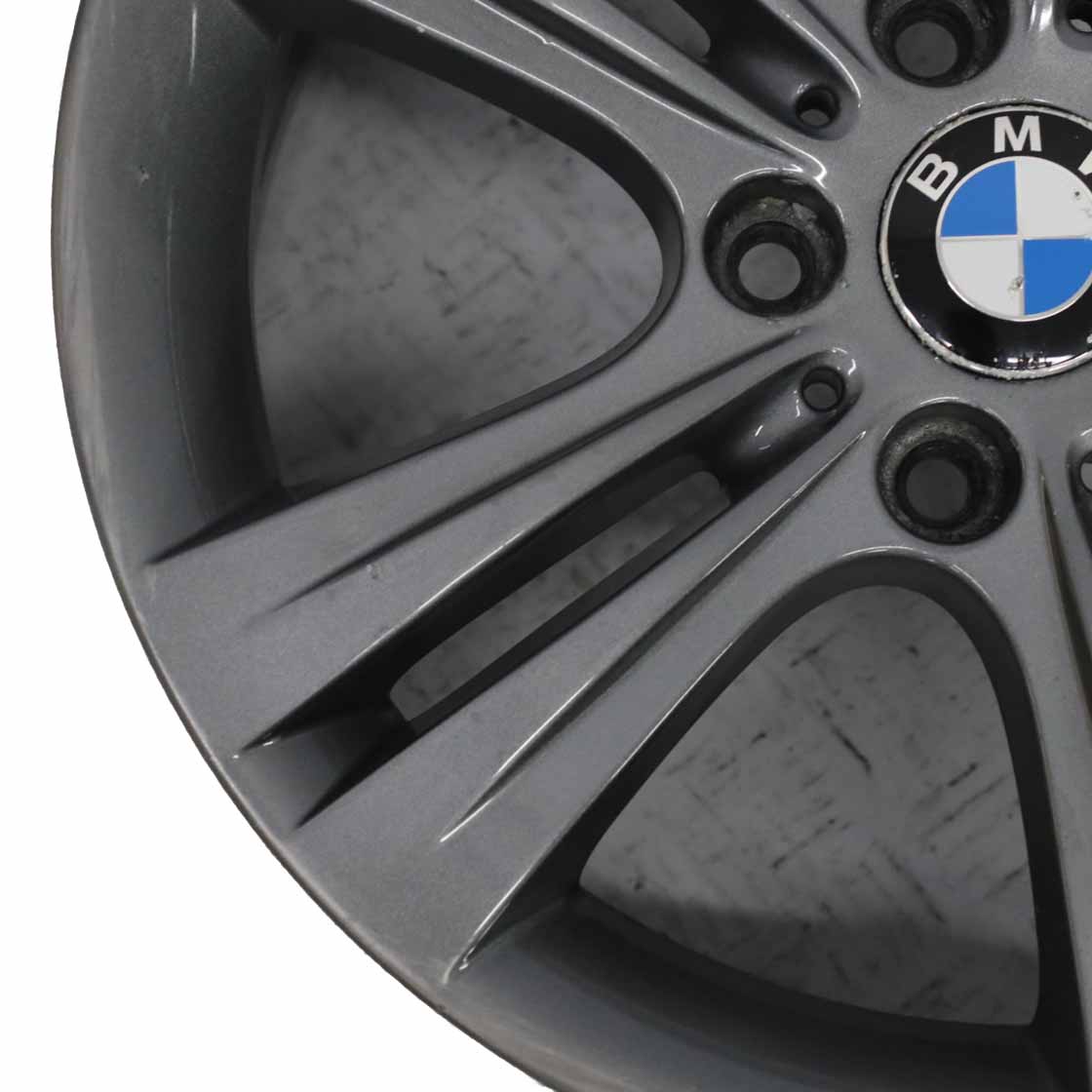 BMW F30 F31 F32 F33 Grey Alloy Wheel Rim 17" Double Spoke 392 7,5J ET:37 6796239