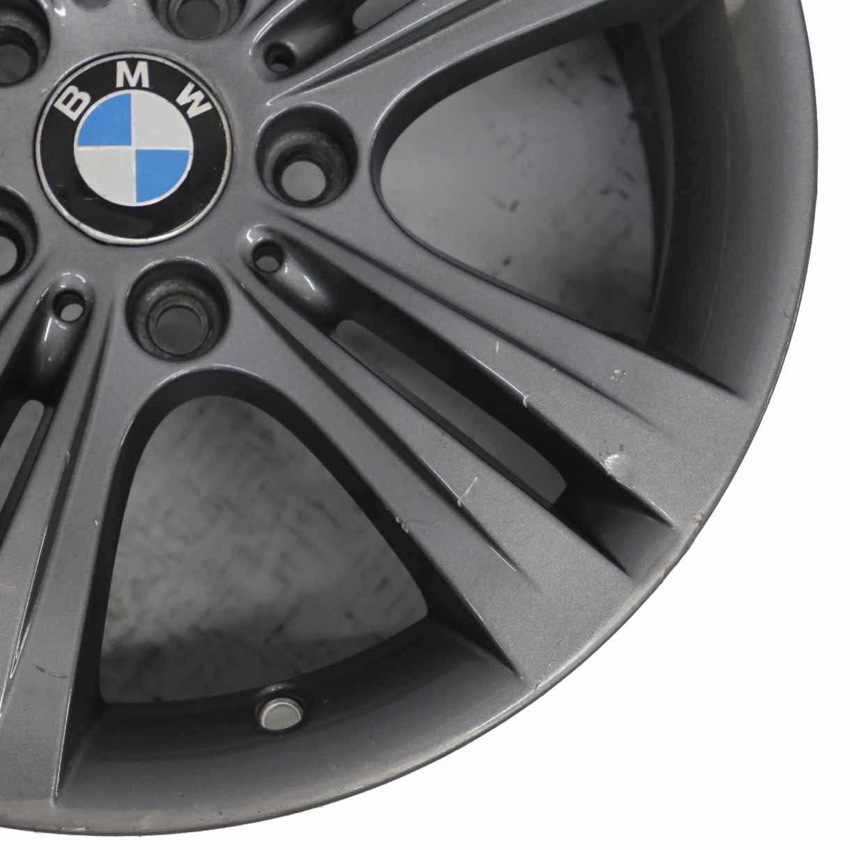 BMW F30 F31 F32 F33 Grey Alloy Wheel Rim 17" Double Spoke 392 7,5J ET:37 6796239