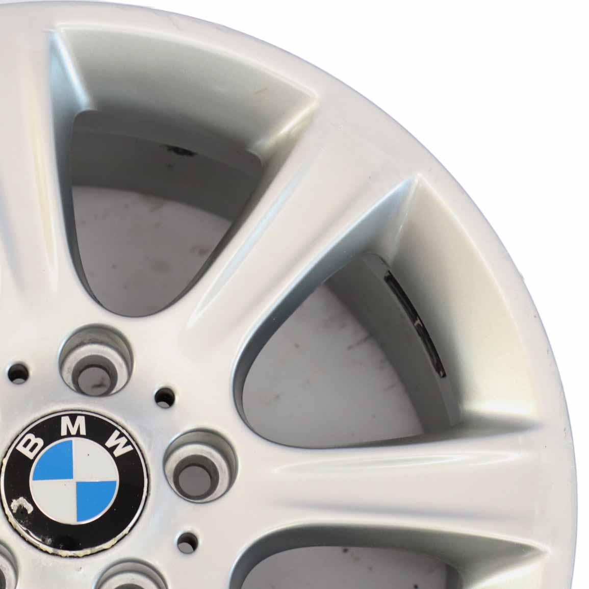 BMW F30 F31 F32 Silver Alloy Wheel Rim 17" 7,5J Star Spoke 394 ET:34 6796243