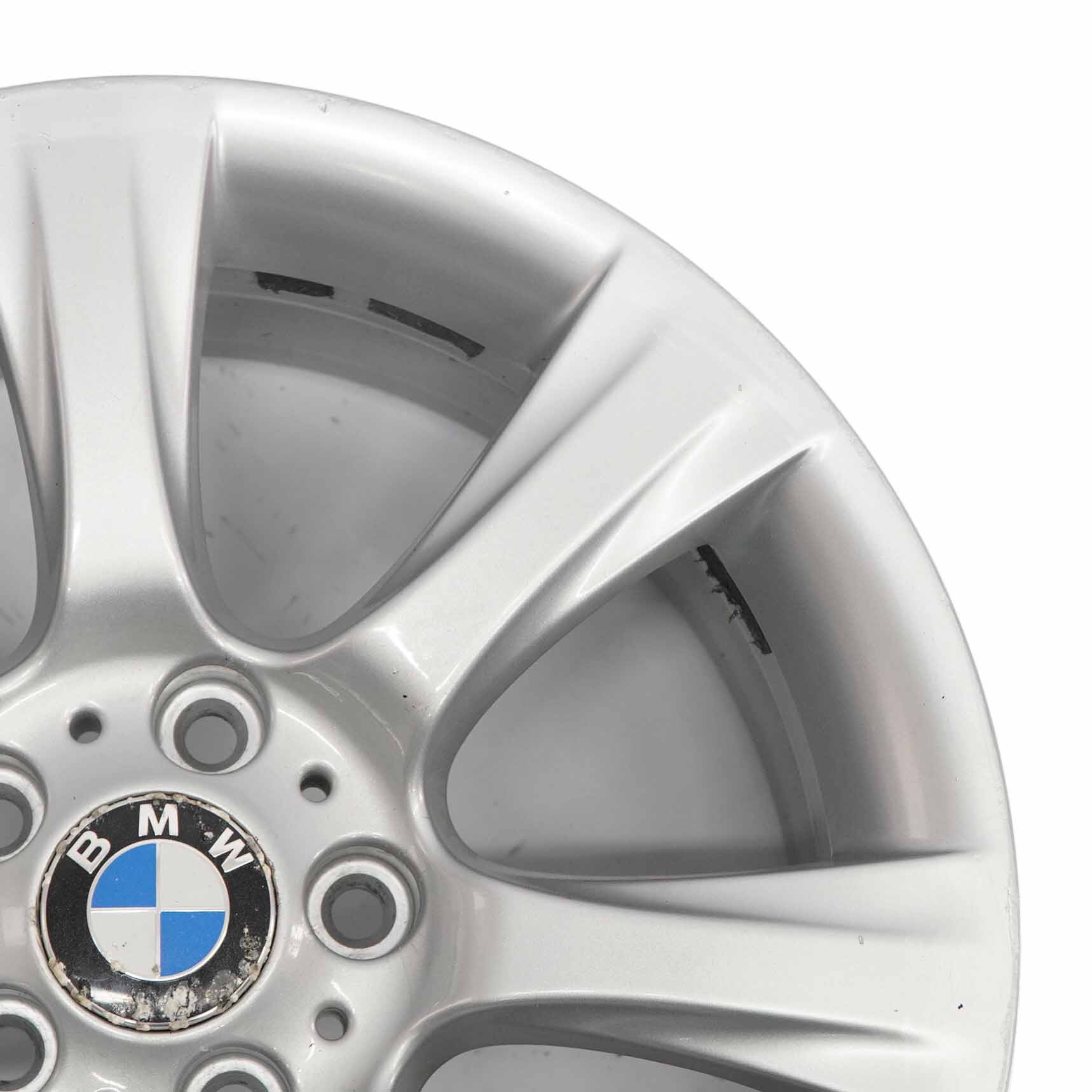 BMW F30 F31 F32 F33 Silver Alloy Wheel Rim 18" 8J ET:34 Star Spoke 396 6796246