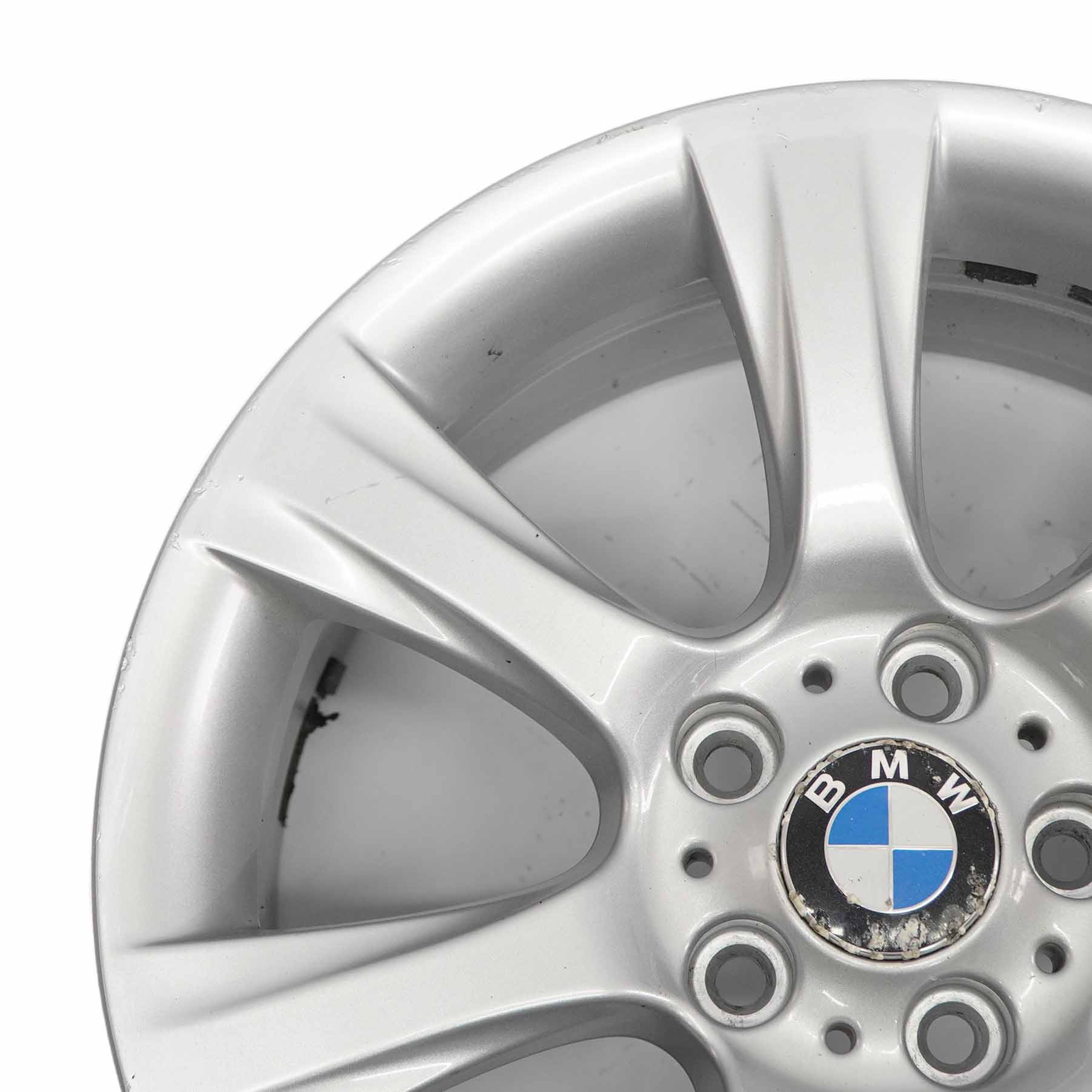 BMW F30 F31 F32 F33 Silver Alloy Wheel Rim 18" 8J ET:34 Star Spoke 396 6796246