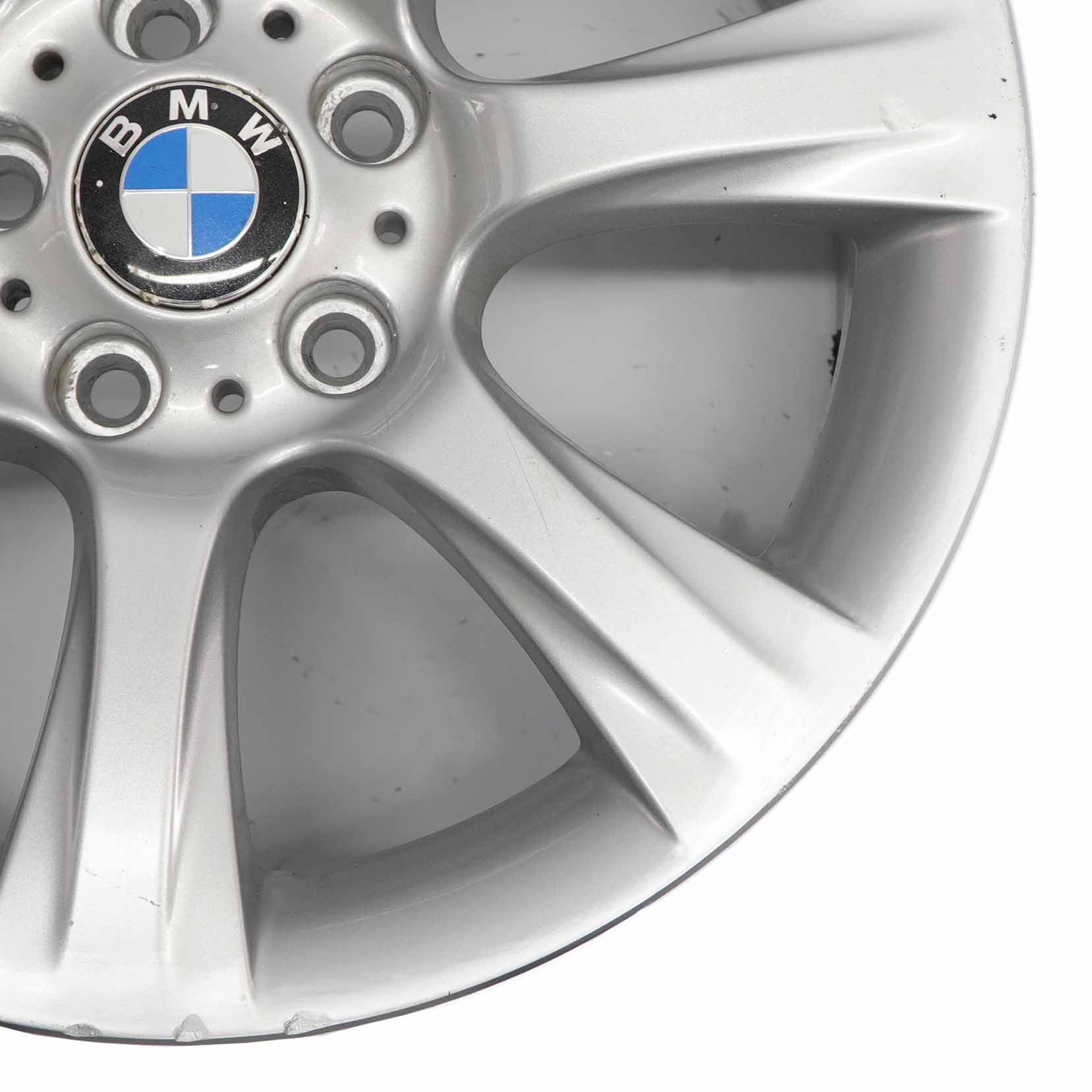 BMW F30 F31 F32 F33 Silver Alloy Wheel Rim 18" 8J ET:34 Star Spoke 396 6796246