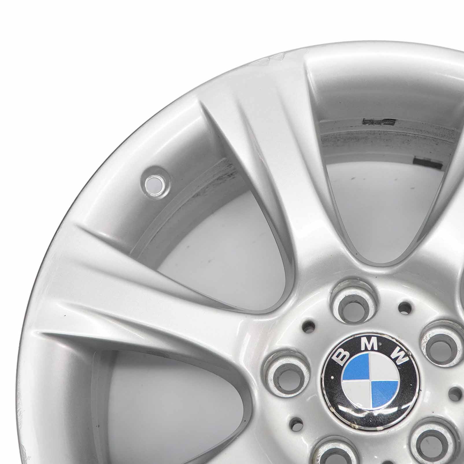 BMW F30 F31 F32 F33 Silver Alloy Wheel Rim 18" 8J ET:34 Star Spoke 396 6796246