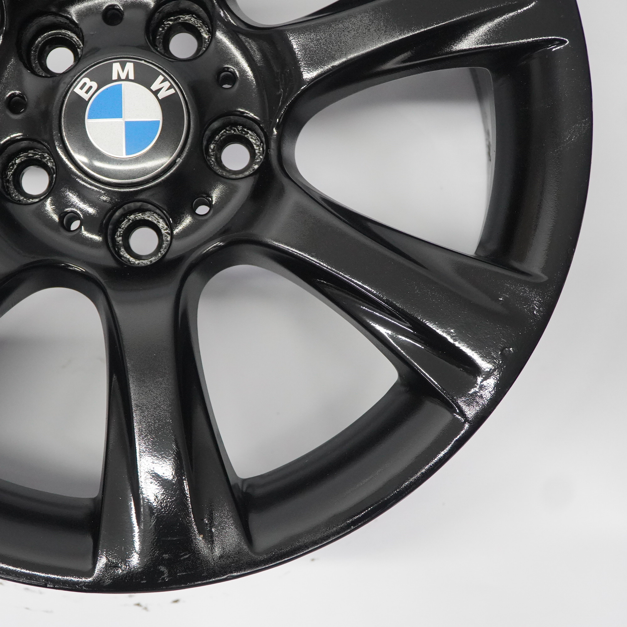 BMW F30 F31 F32 F33 Black Alloy Wheel Rim 18" 8J ET:34 Star Spoke 396 6796246