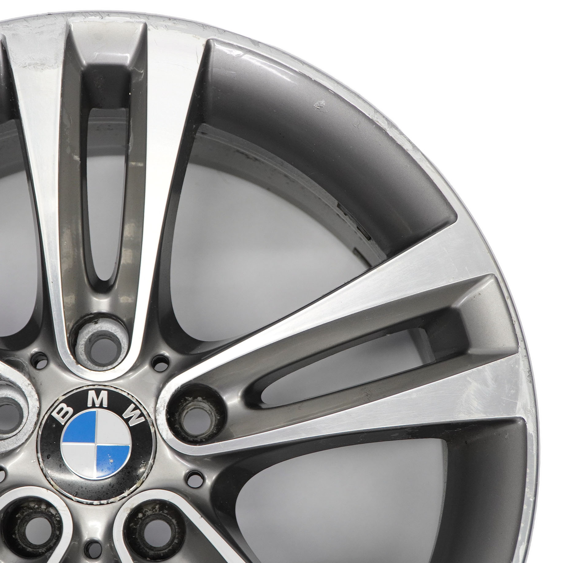 BMW F30 F31 F32 F33 Ferricgrey Wheel Alloy Rim 18" Double Spoke 397 ET:34 8J