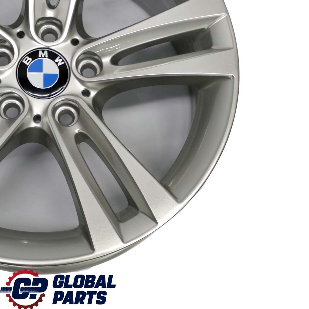 BMW F30 F31 F32 F33 F34 Silver Wheel Alloy Rim 18" Double Spoke 397 ET:34 8J