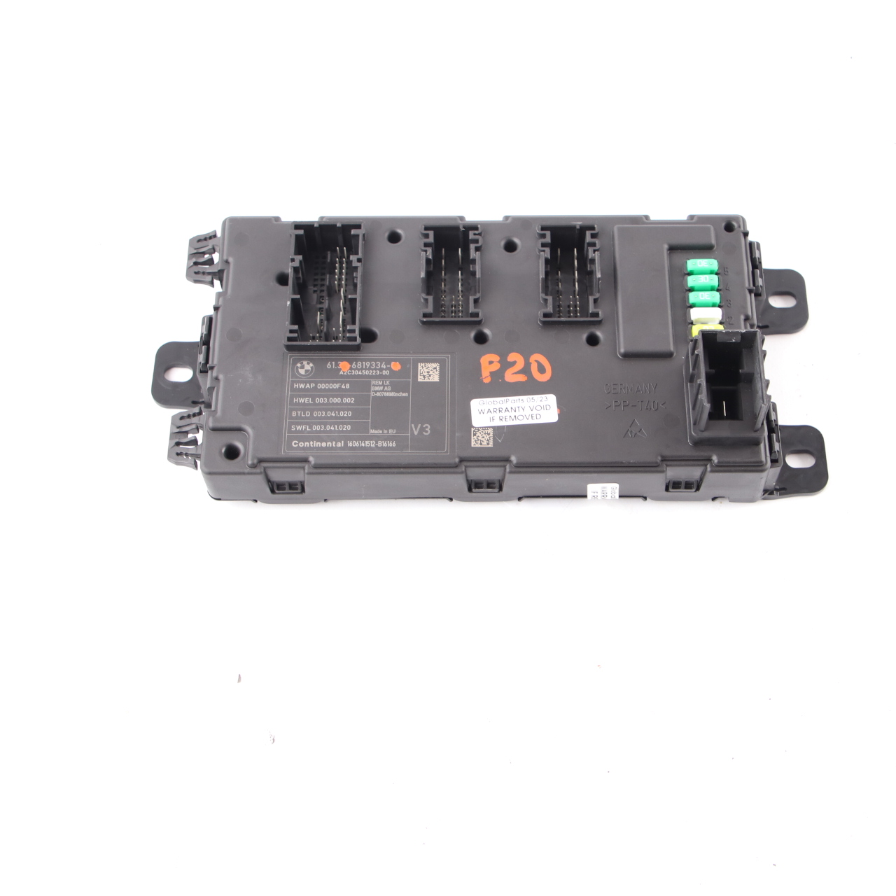 BMW F20 F21 F30 F31 REM Rear Electronic Module Fuse Box Control Unit V3 6819334