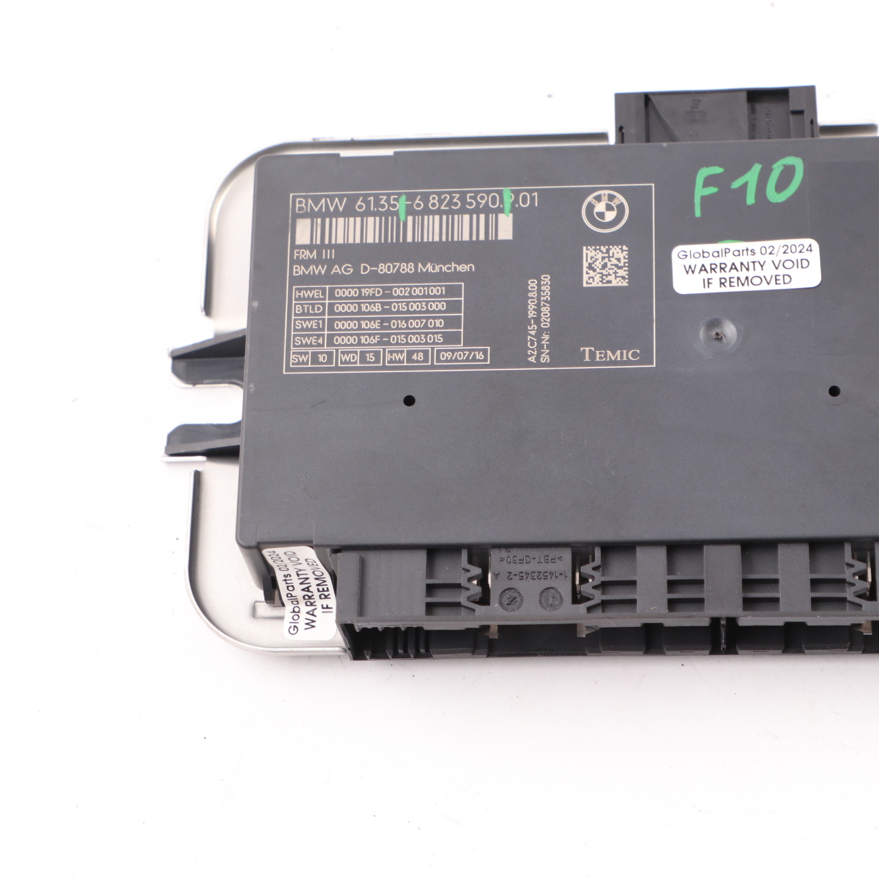 BMW F10 Footwell Light Control Unit Module ECU FRM III 6823590