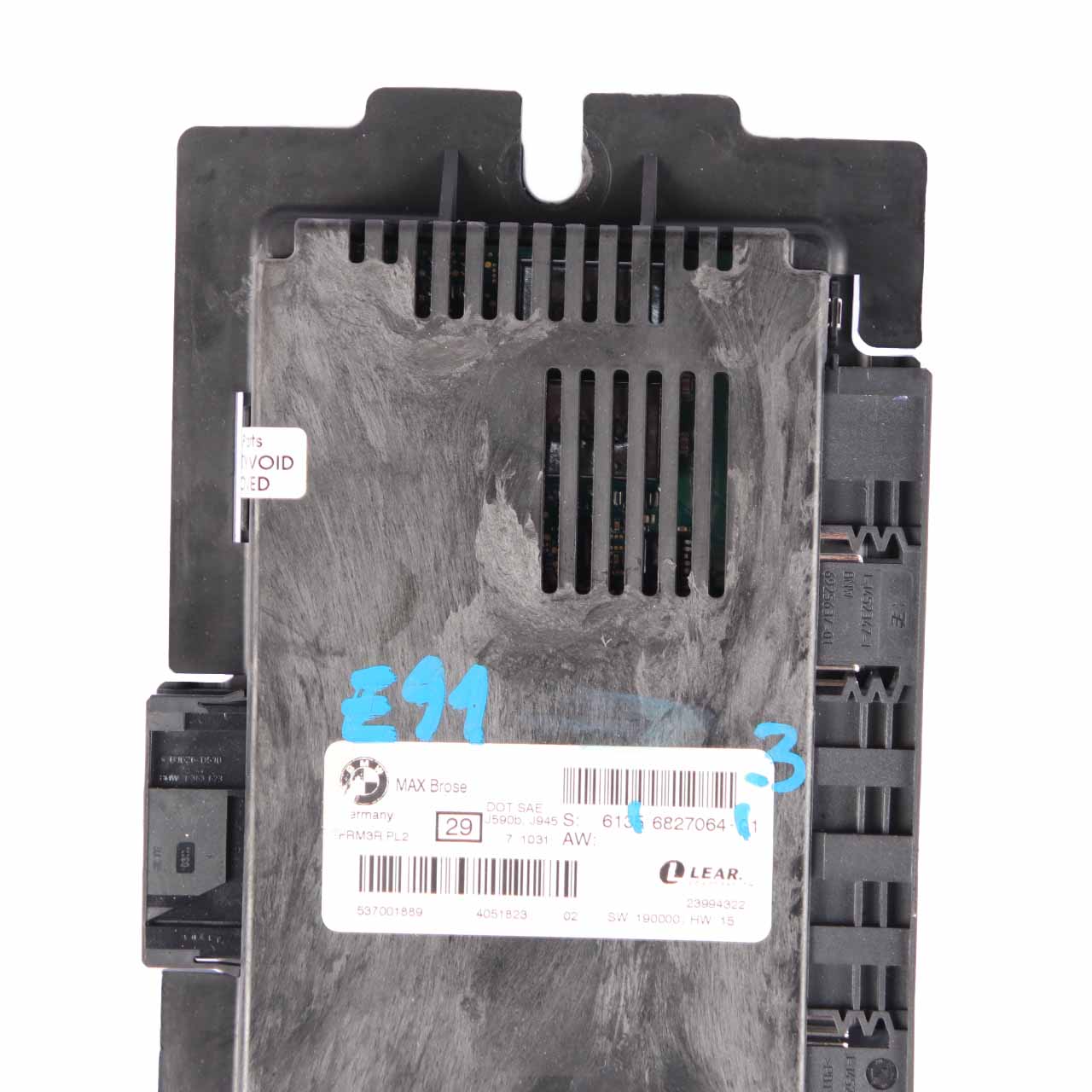 BMW E93 Max Brose Footwell Light Module Control Unit ECU FRM3R PL2 6827064