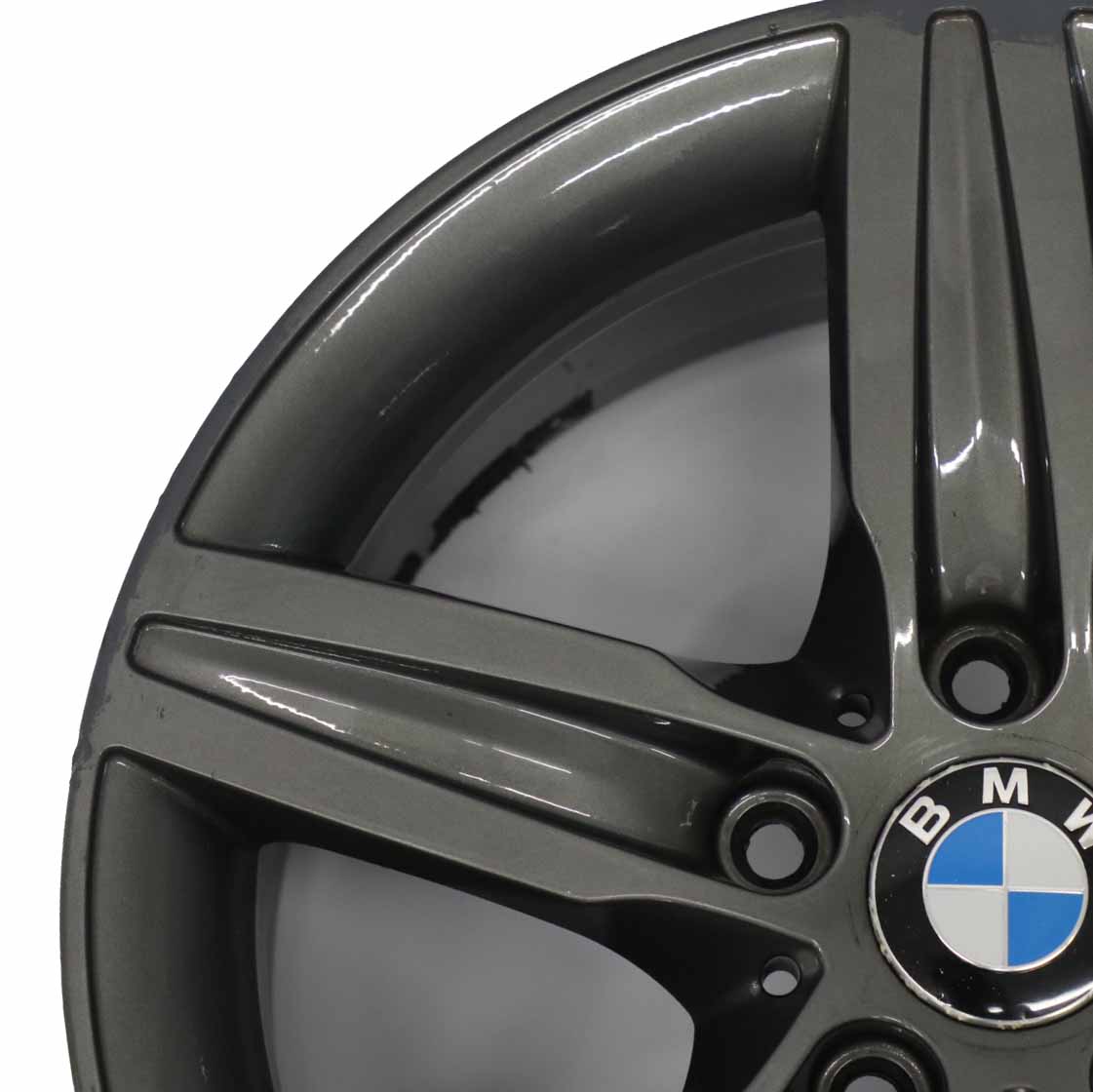 BMW F20 F21 F22 F23 Grey Alloy Wheel Rim 17" Star Spoke 379 ET:43 7,5J 6850151