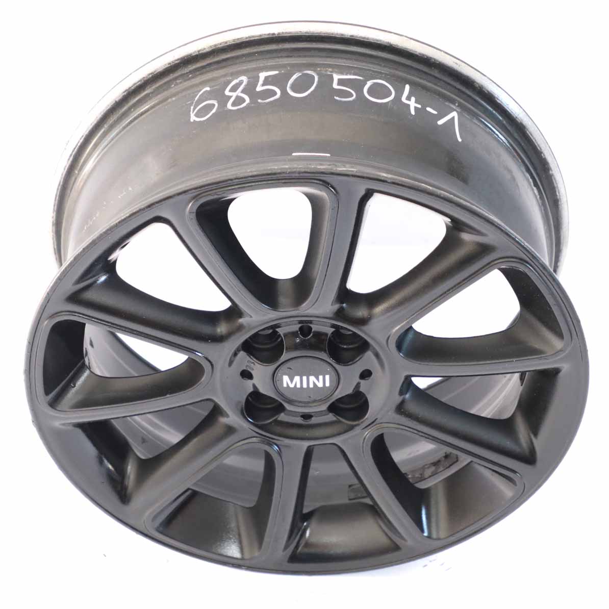 Mini Cooper R55 R56 R57 Black Wheel Alloy Rim 17" ET:48 7J Sandblast Turned 132