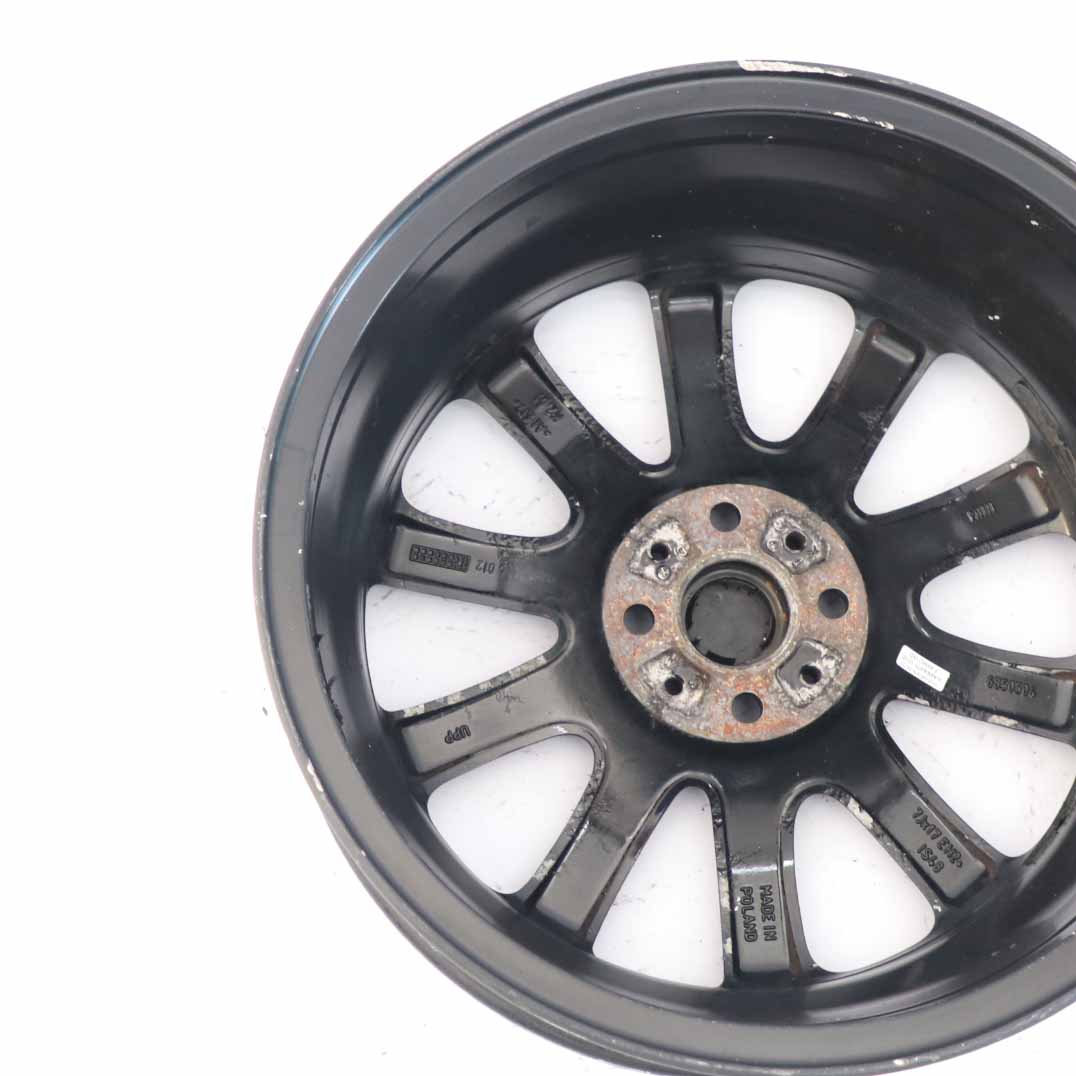 Mini Cooper R55 R56 R57 Black Wheel Alloy Rim 17" ET:48 7J Sandblast Turned 132