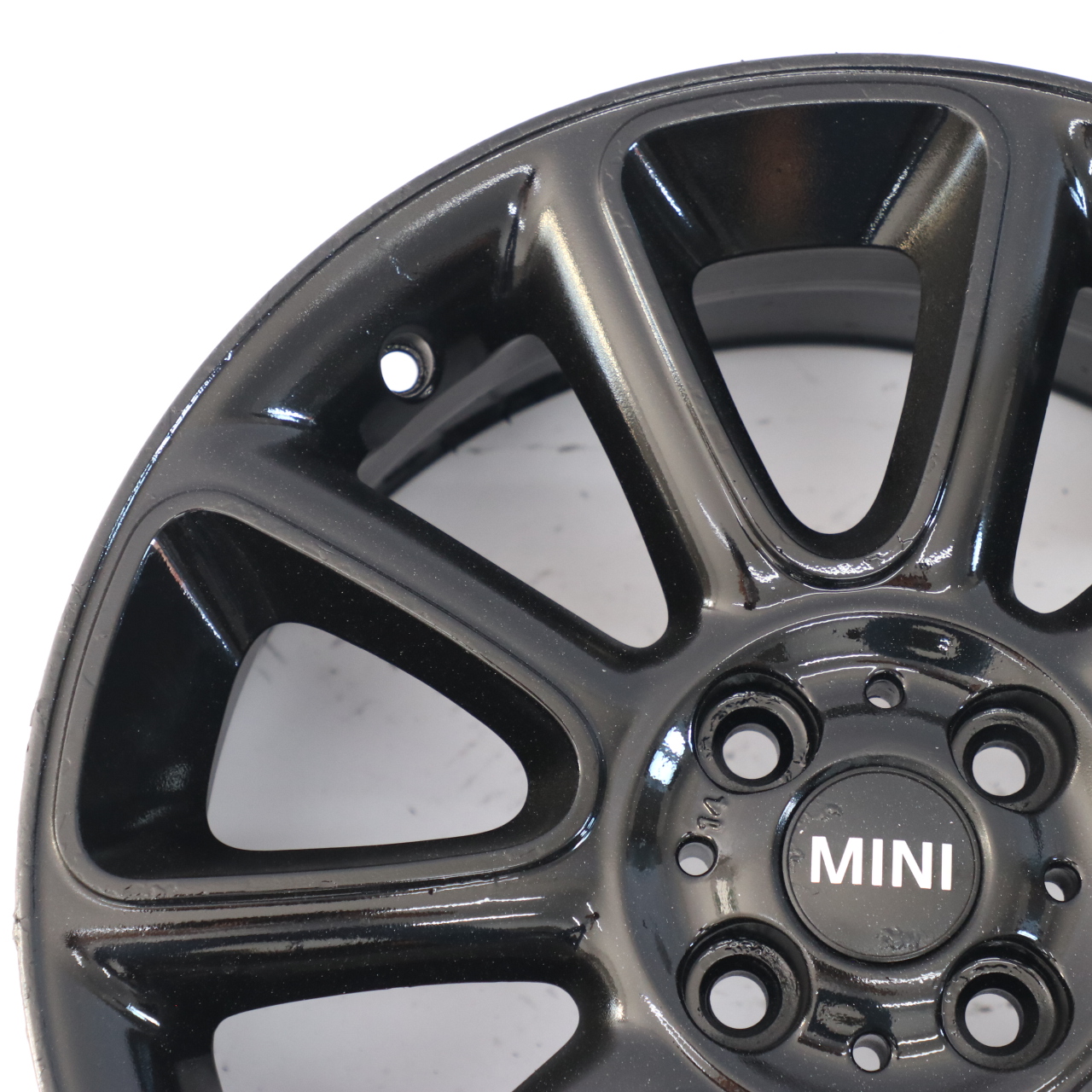 Mini Cooper R55 R56 R57 Black Wheel Alloy Rim 17" ET:48 7J Sandblast Turned 132