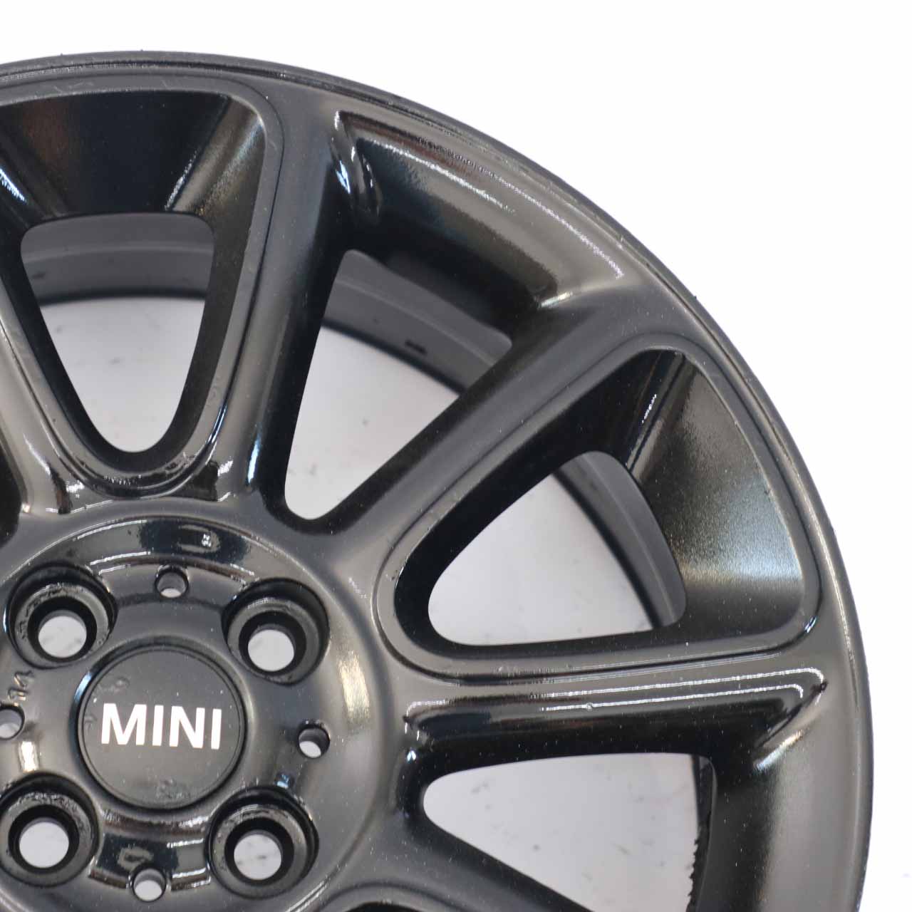 Mini Cooper R55 R56 R57 Black Wheel Alloy Rim 17" ET:48 7J Sandblast Turned 132