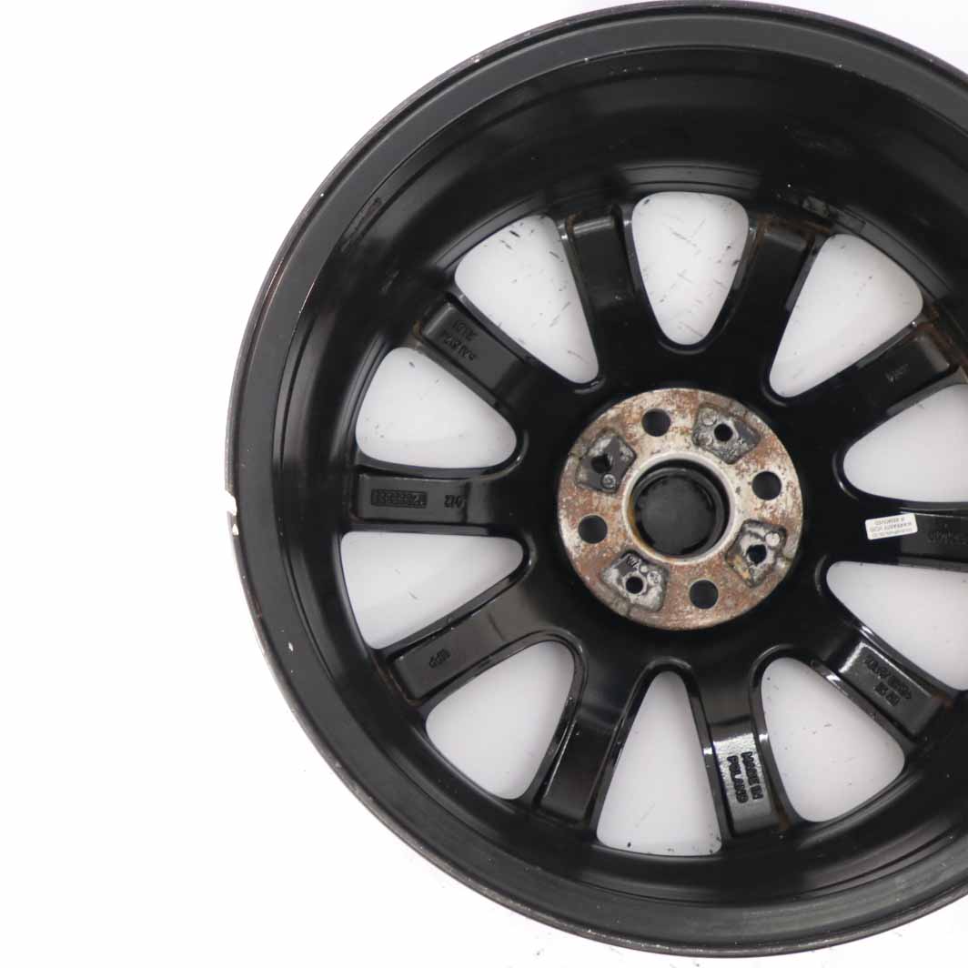 Mini Cooper R55 R56 R57 Black Wheel Alloy Rim 17" ET:48 7J  Sandblast Turned 132