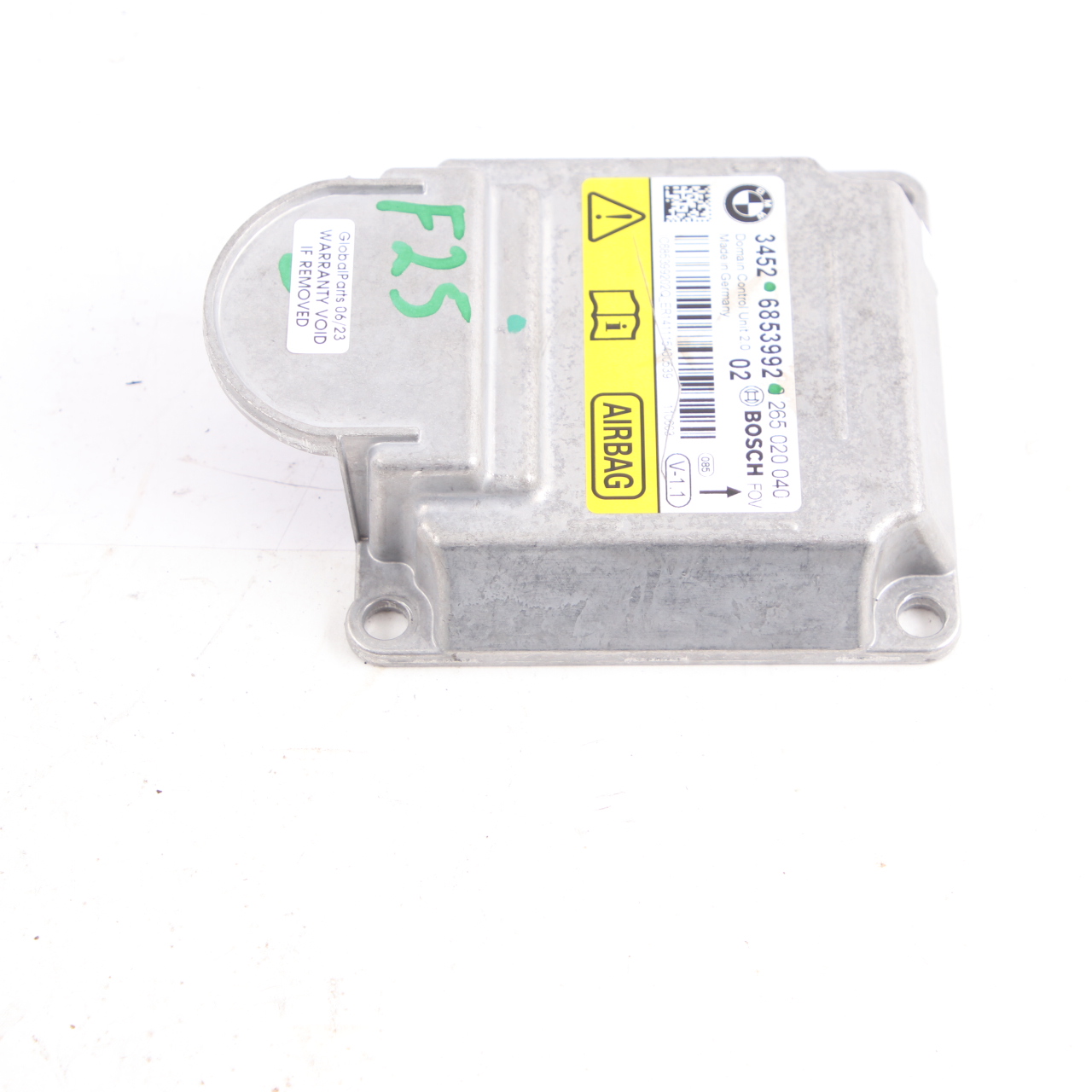 BMW X3 F25 ICM Control Unit Air Bag Module SRS Airbag ECU 6853992