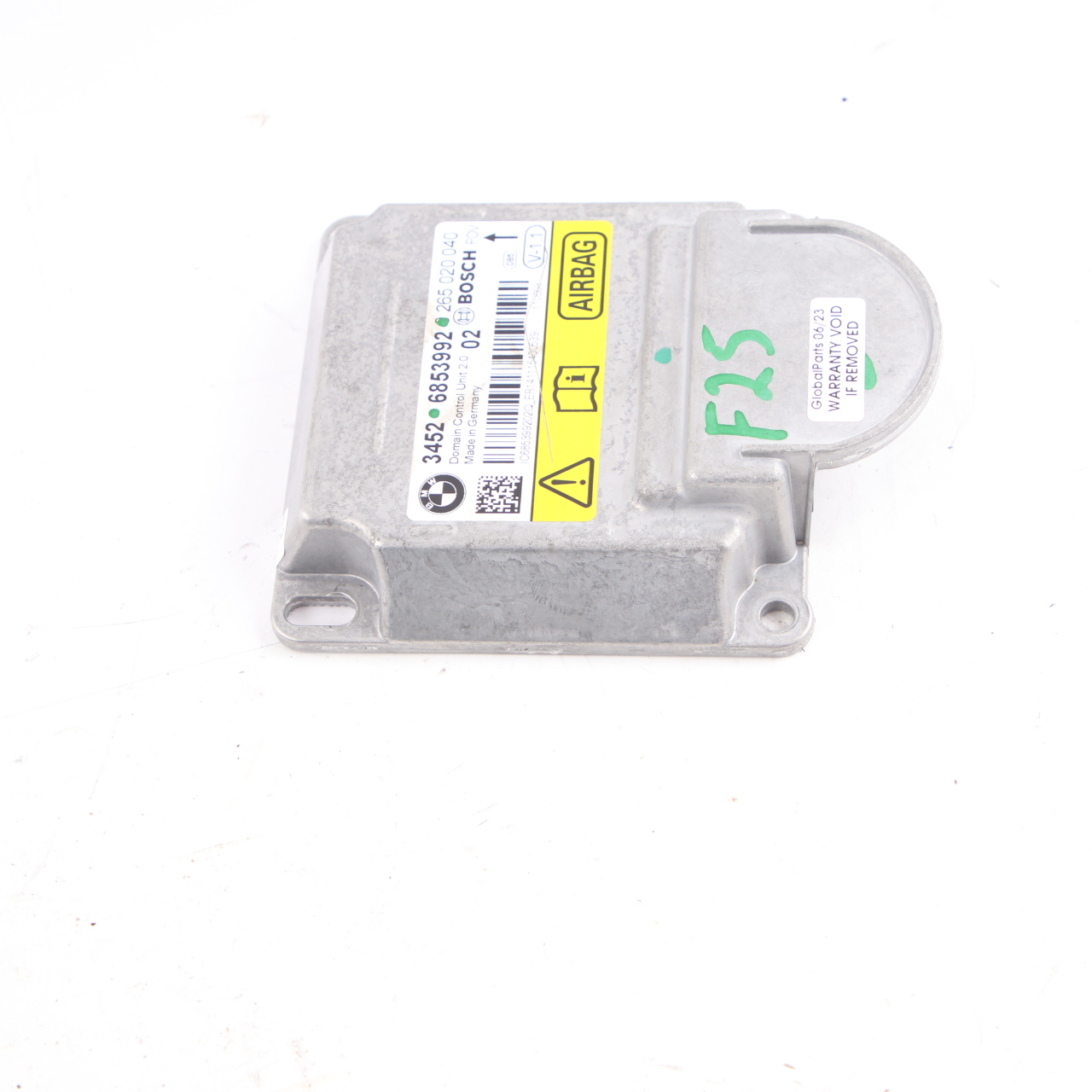 BMW X3 F25 ICM Control Unit Air Bag Module SRS Airbag ECU 6853992