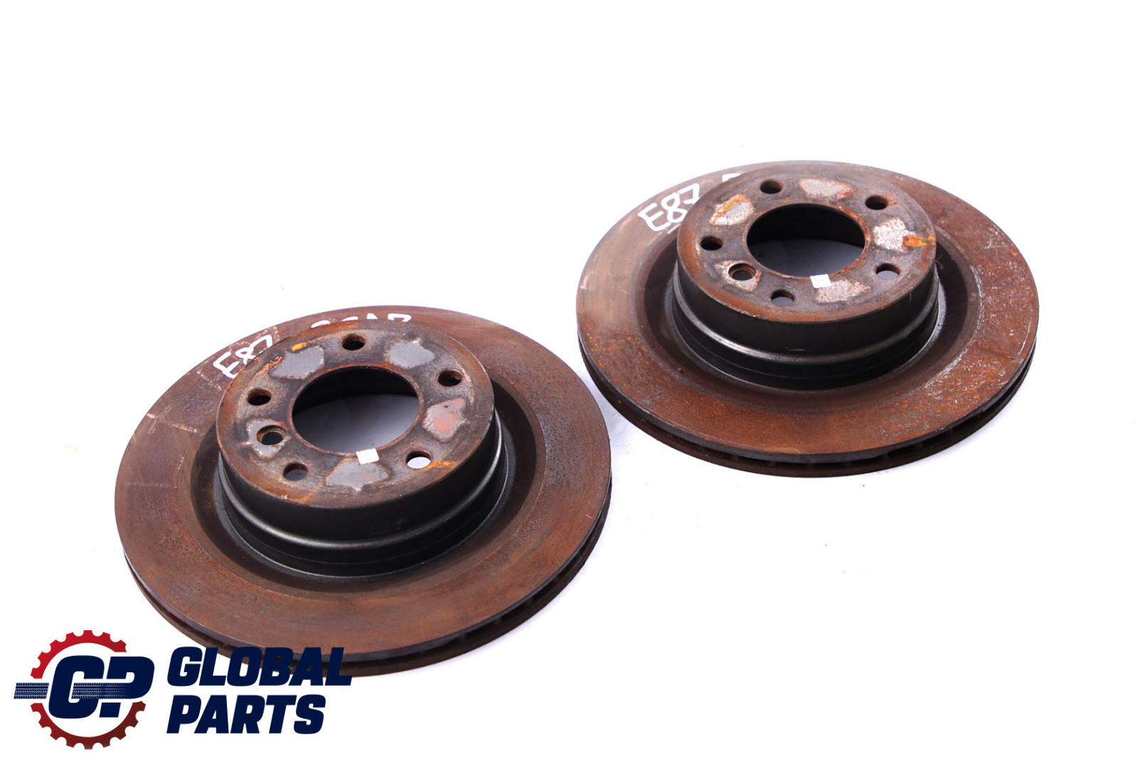 BMW 1 3 E87 E90 Rear Left Right N/O/S Wheel Ventilated Brake Disc Set 300x20