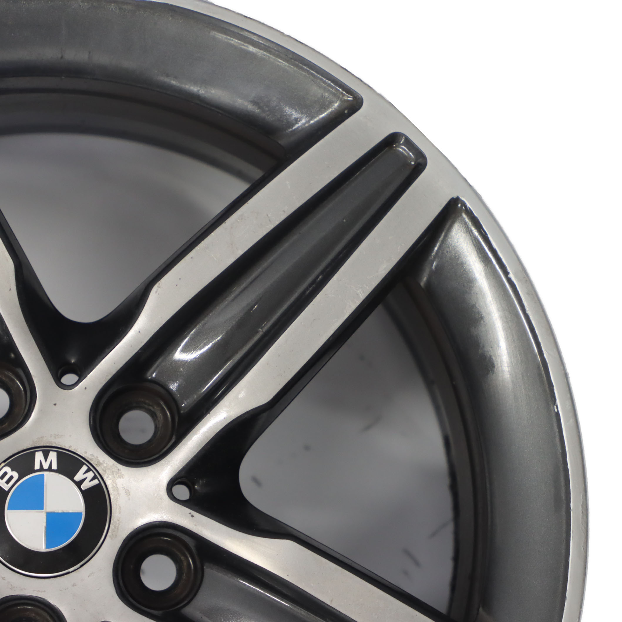 BMW F45 F46 Orbitgrey Alloy Wheel Rim 17" 7,5J ET:54 Star Spoke 379 6855091